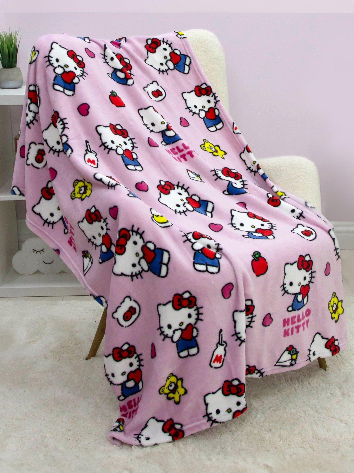 Hello Kitty Rotary Fleece Blanket