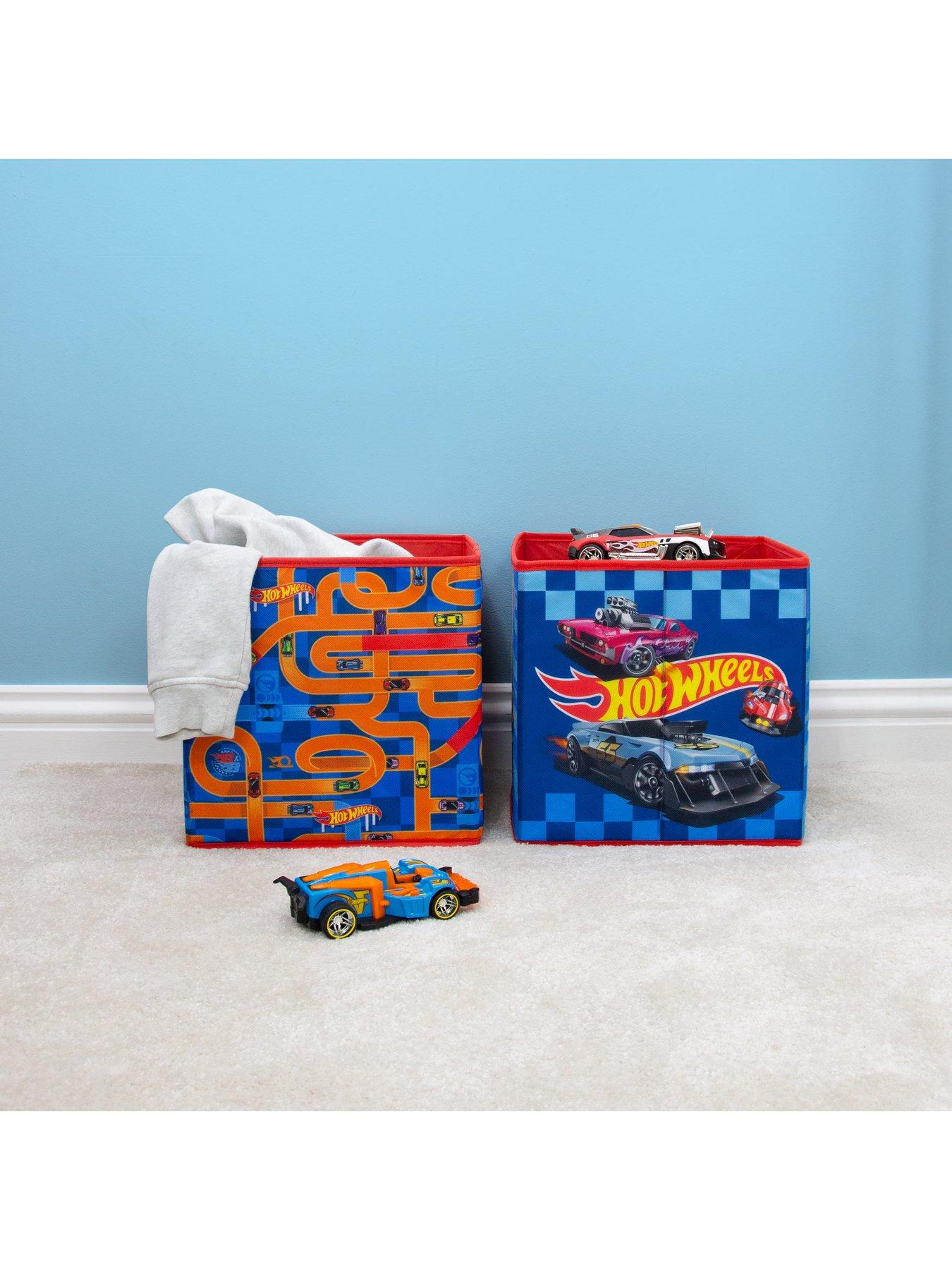 Image 3 of 6 of Hot Wheels Hotwheels Circuit 2 Pack Storage Cubes