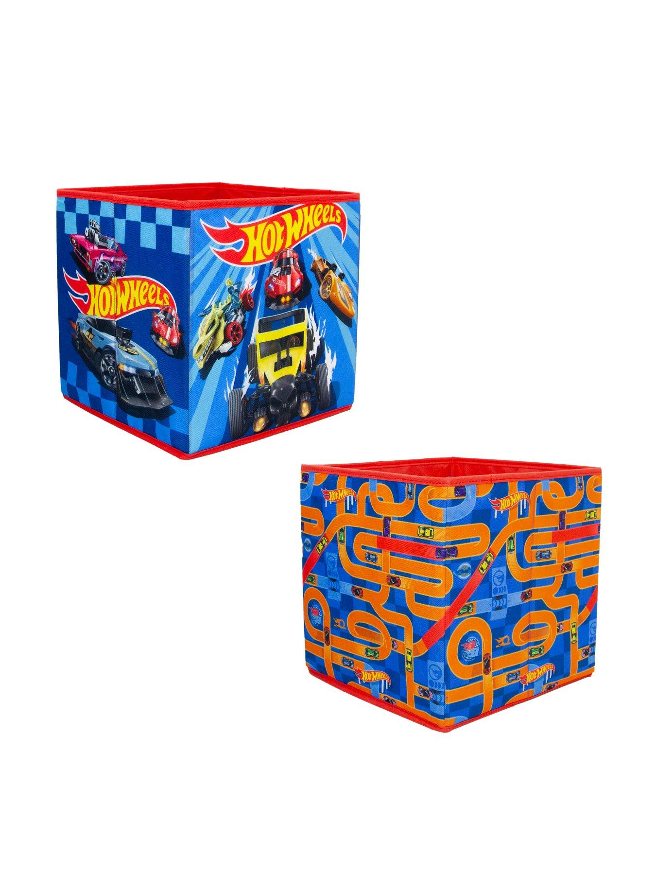 Image 6 of 6 of Hot Wheels Hotwheels Circuit 2 Pack Storage Cubes