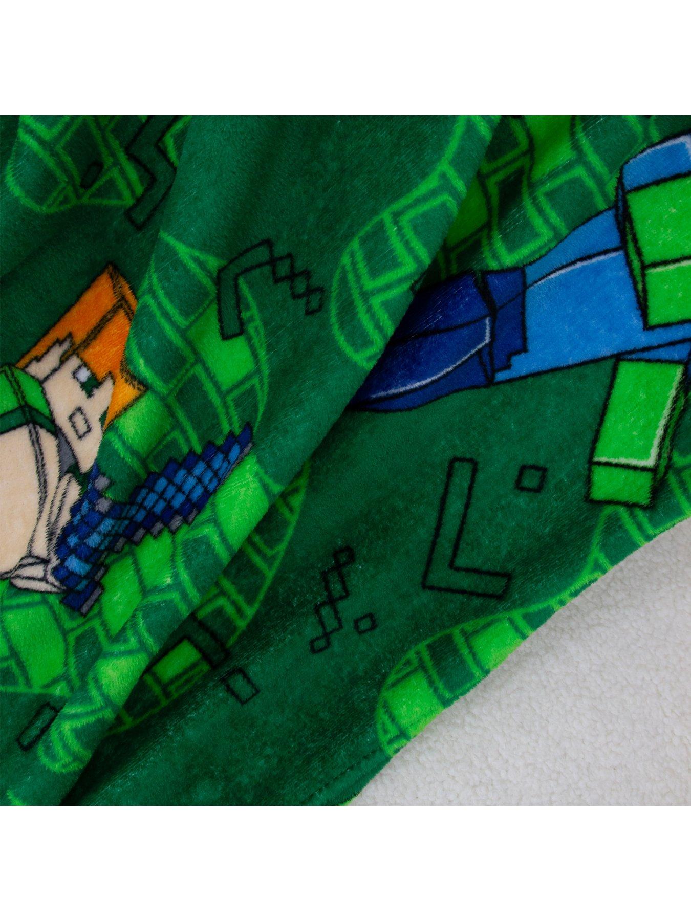 Image 4 of 6 of Minecraft Levels Fleece Blanket