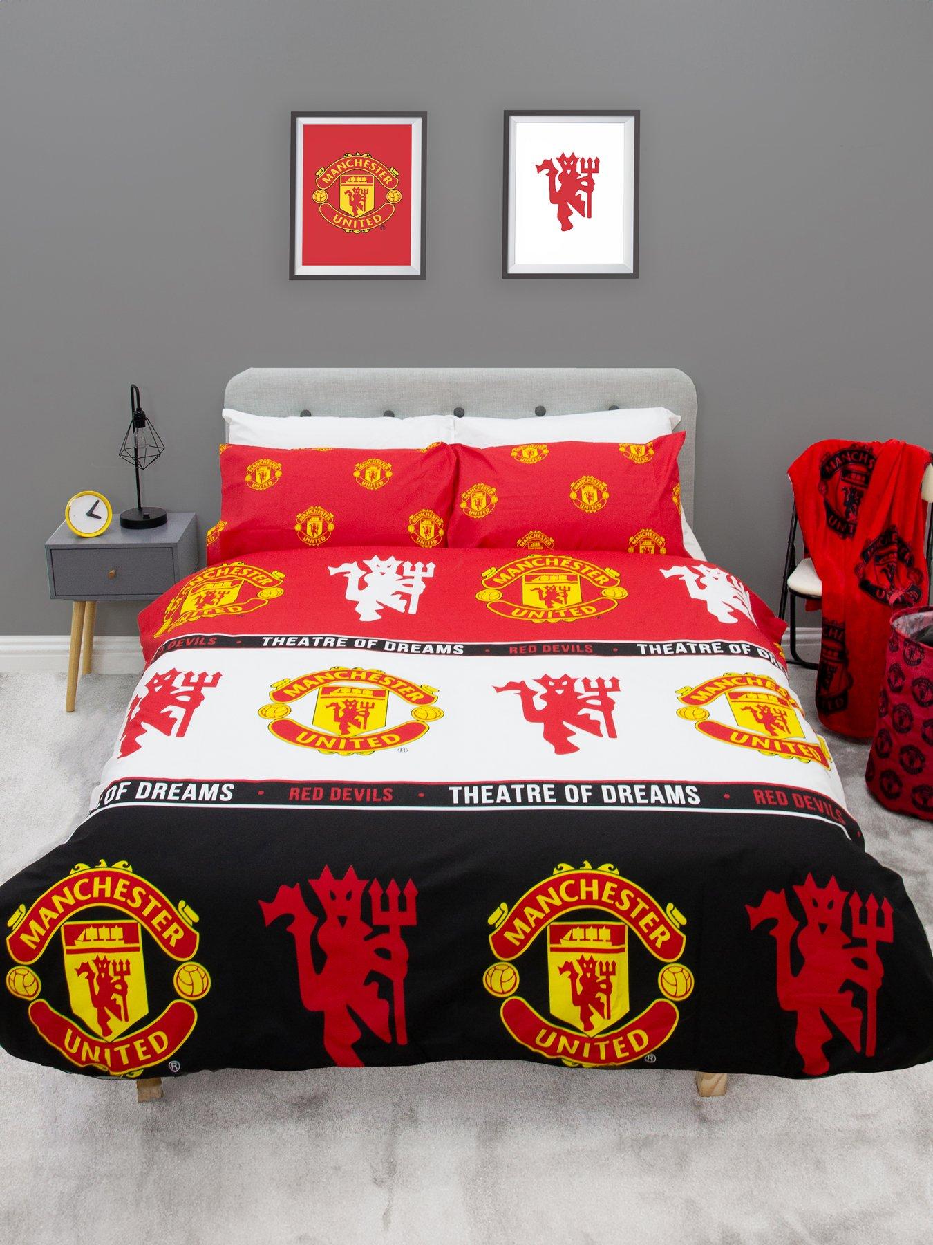 Manchester United Man United Patch Rotary Duvet