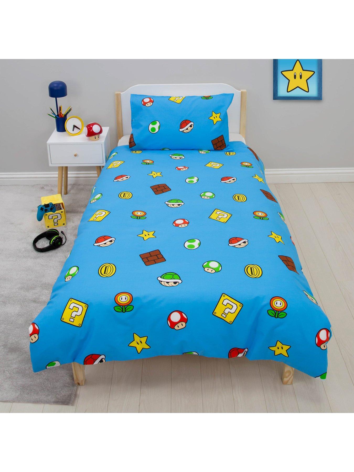 Image 3 of 6 of Super Mario Splitter Panel Duvet- Single