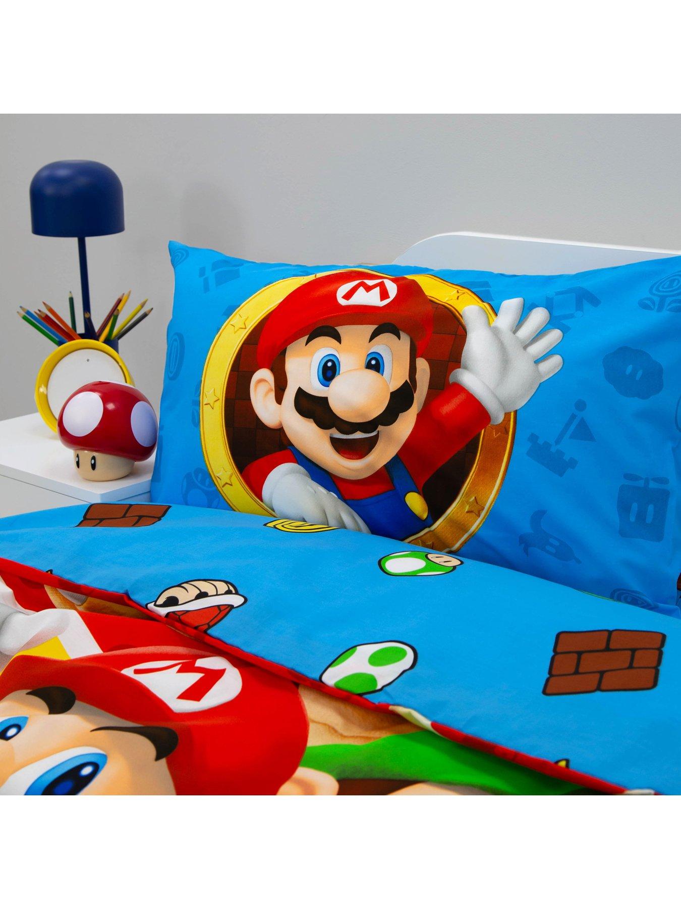 Image 4 of 6 of Super Mario Splitter Panel Duvet- Single
