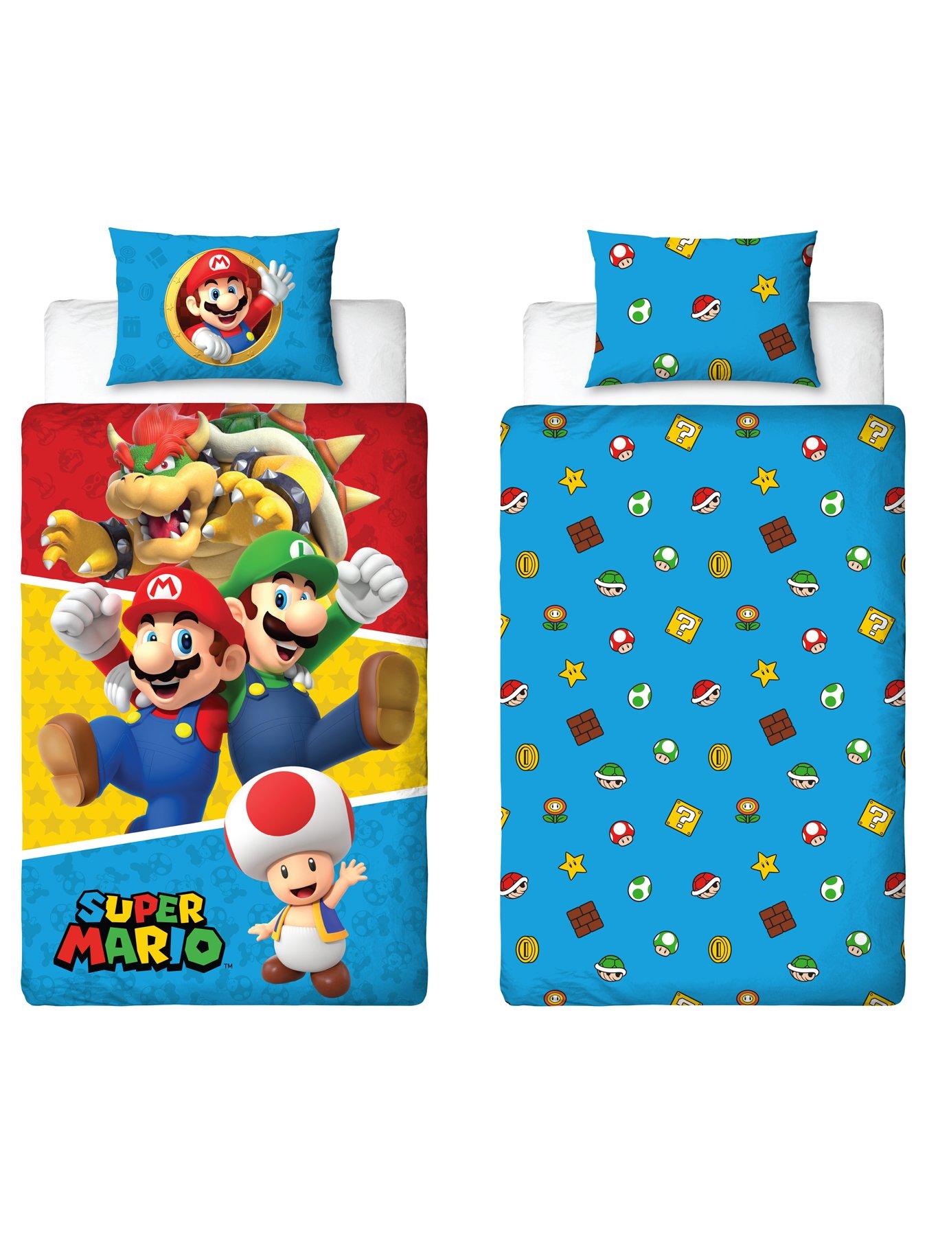 Image 6 of 6 of Super Mario Splitter Panel Duvet- Single