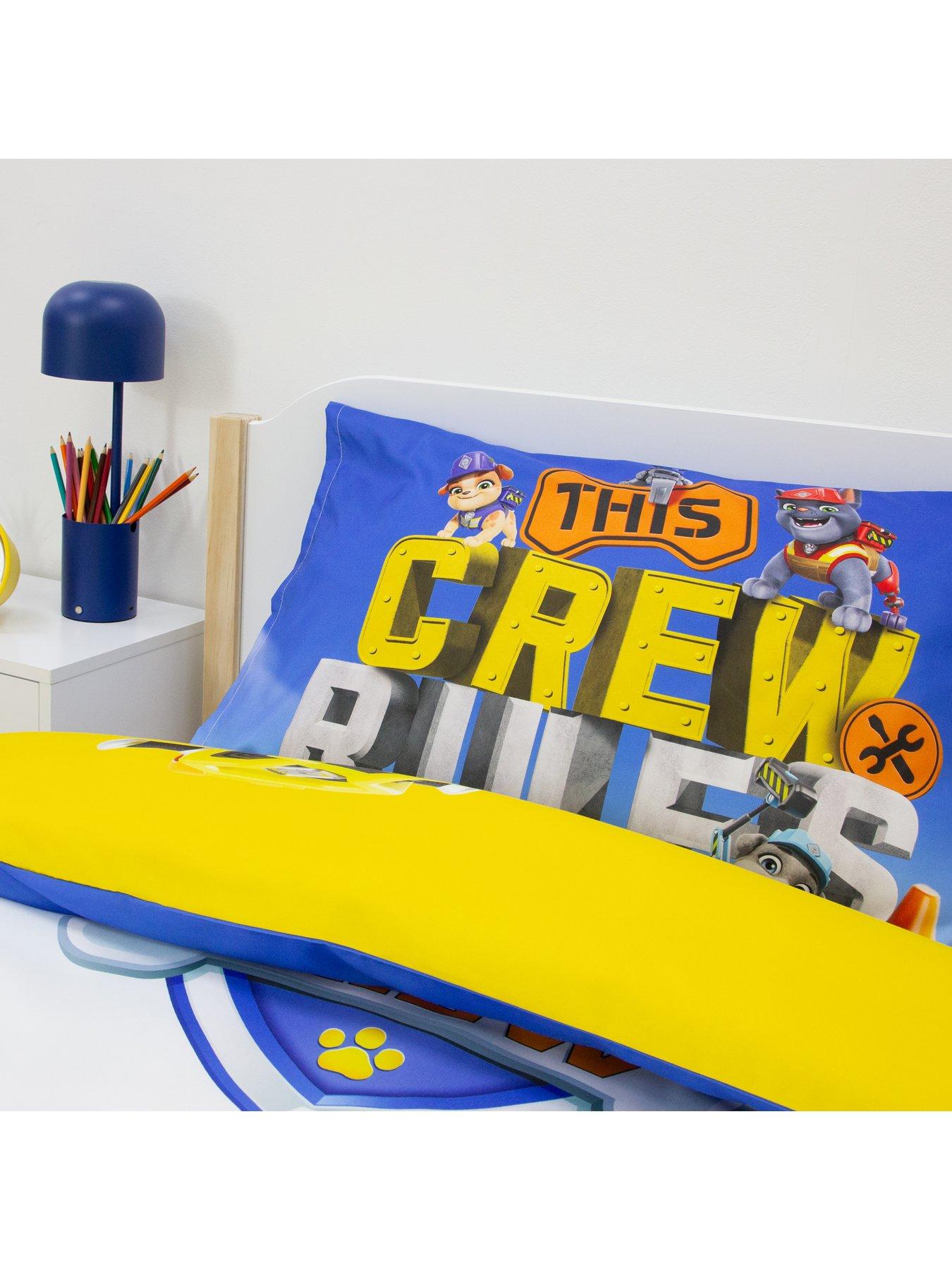  image of paw-patrol-rubble-and-crew-panel-duvet--single