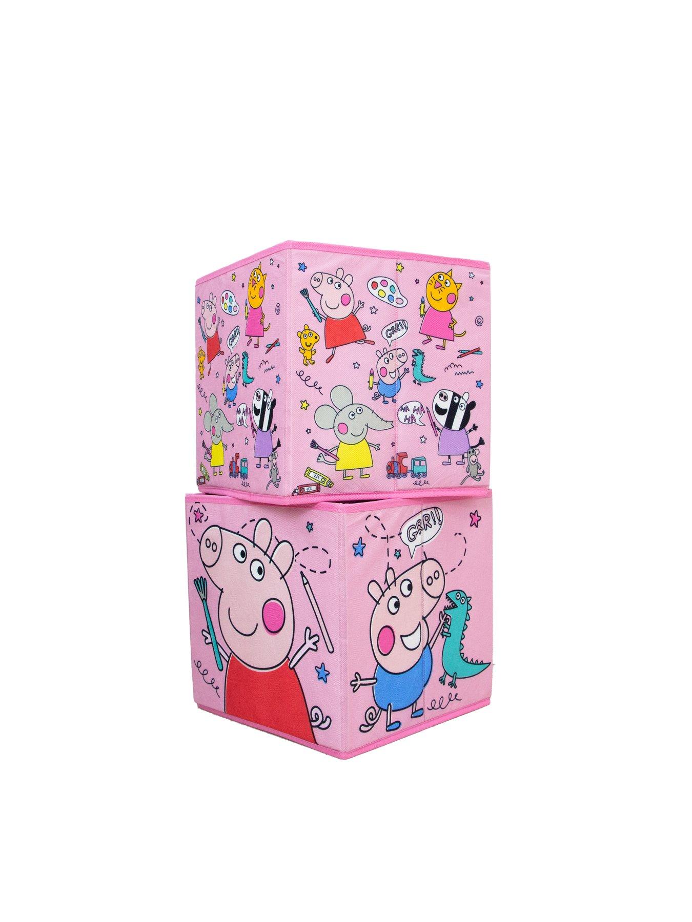 Image 3 of 5 of Peppa Pig Doodles 2 Pack Storage Box