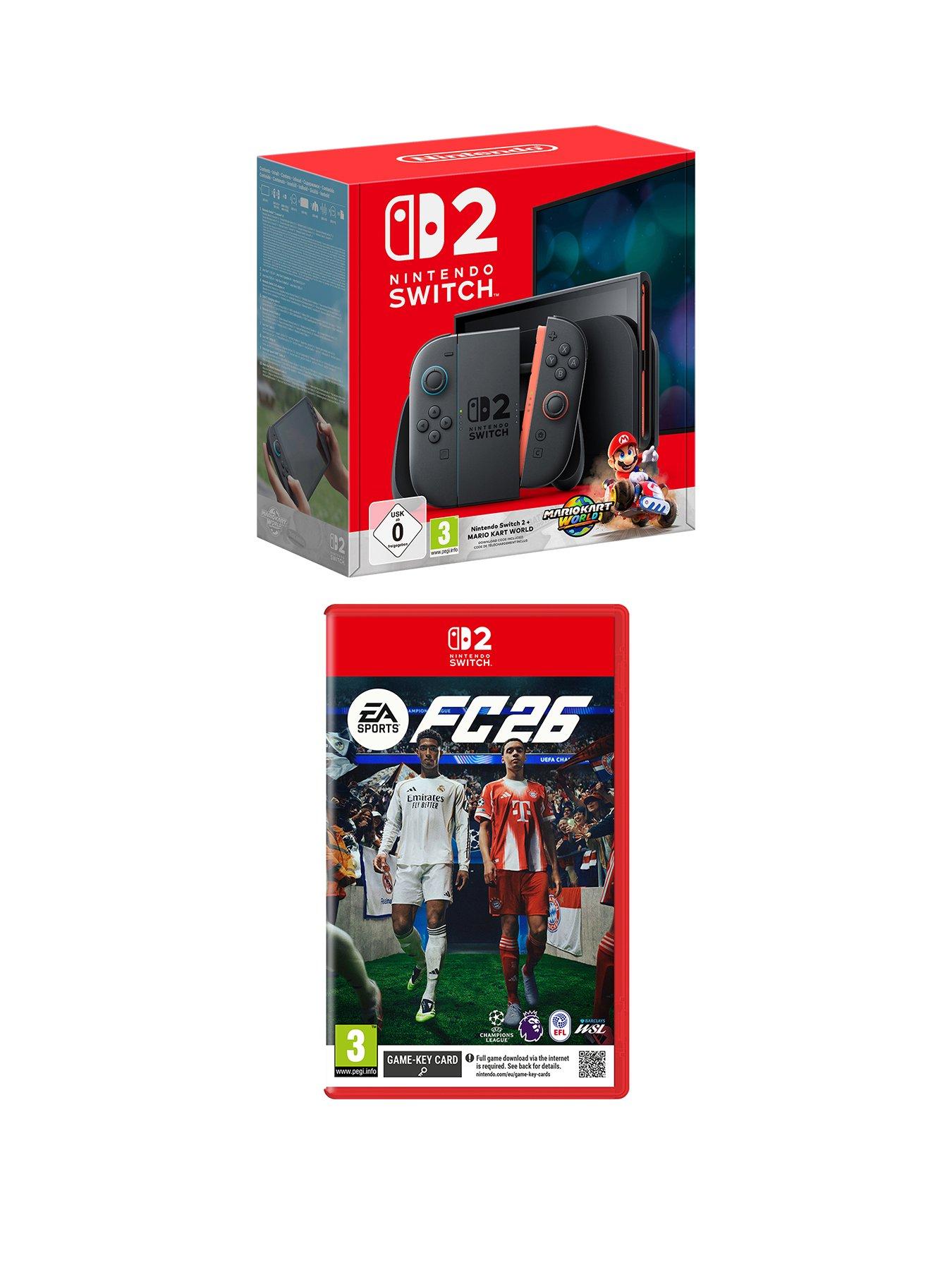 Nintendo Switch 2 Switch 2 Console + Mario Kart World + EA Sport FC 26