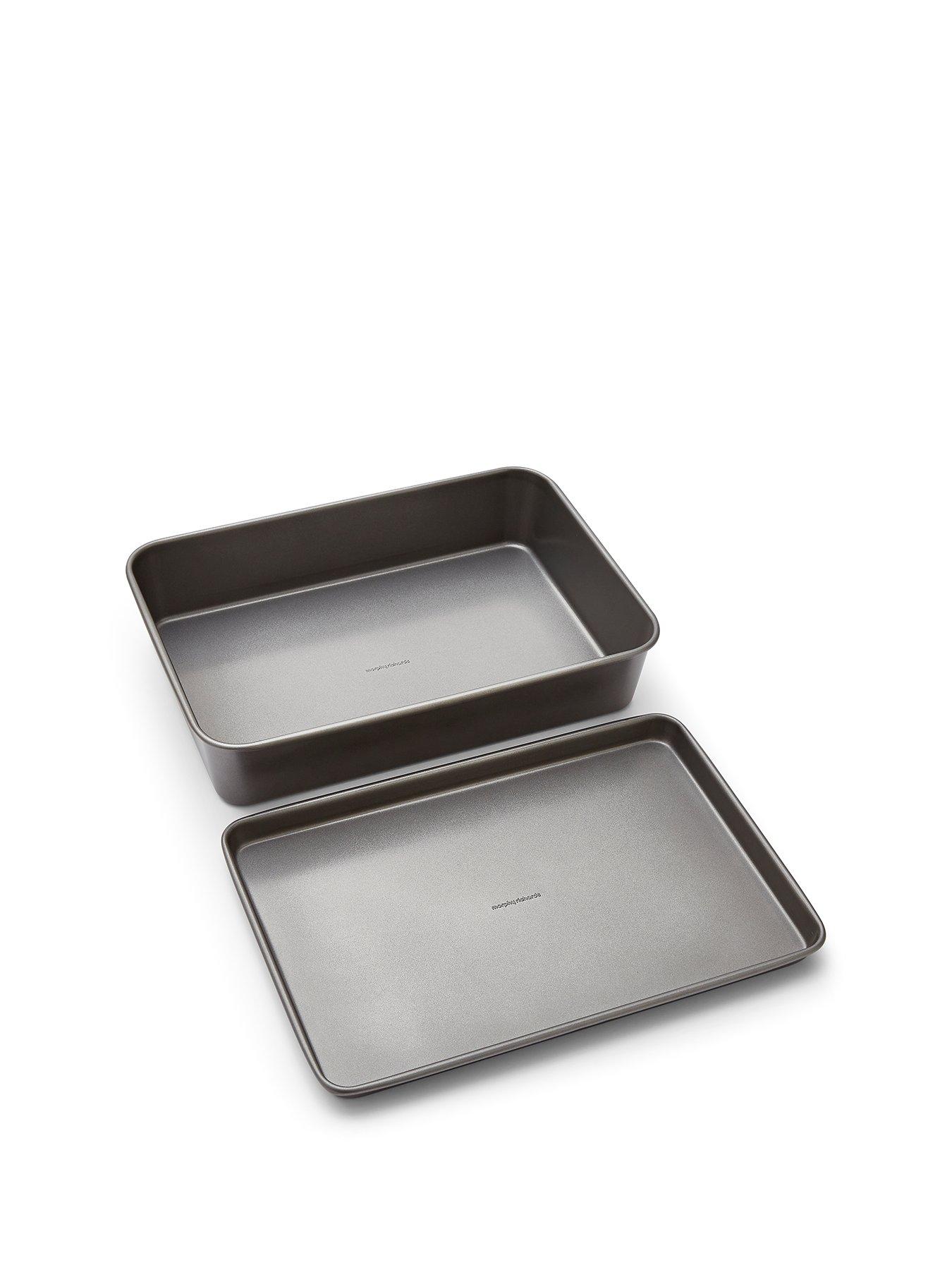 Morphy Richards Oven Tray And Roasting Tin Set