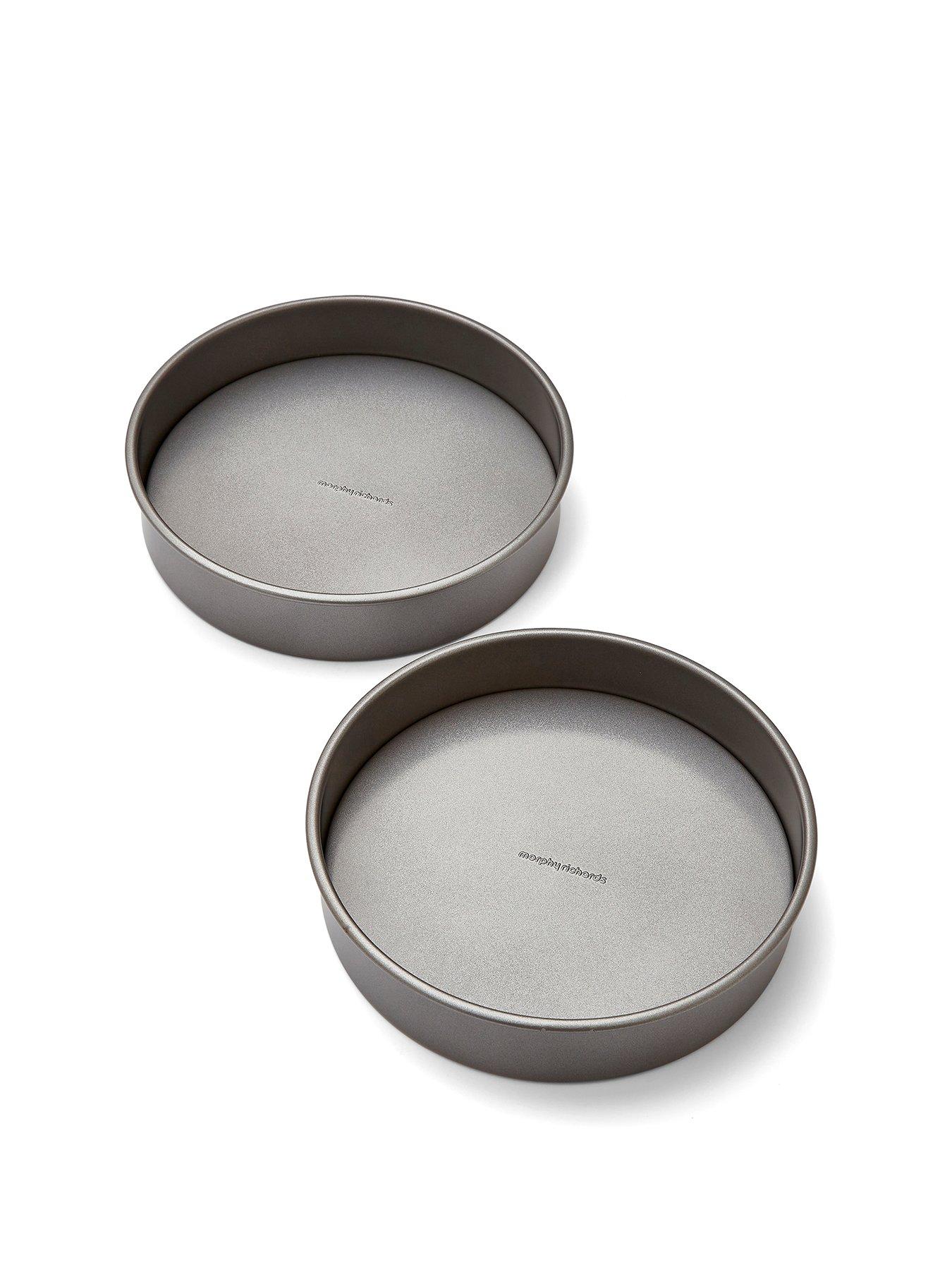 Image 2 of 6 of Morphy Richards Loose Base Shallow Cake Tin Set