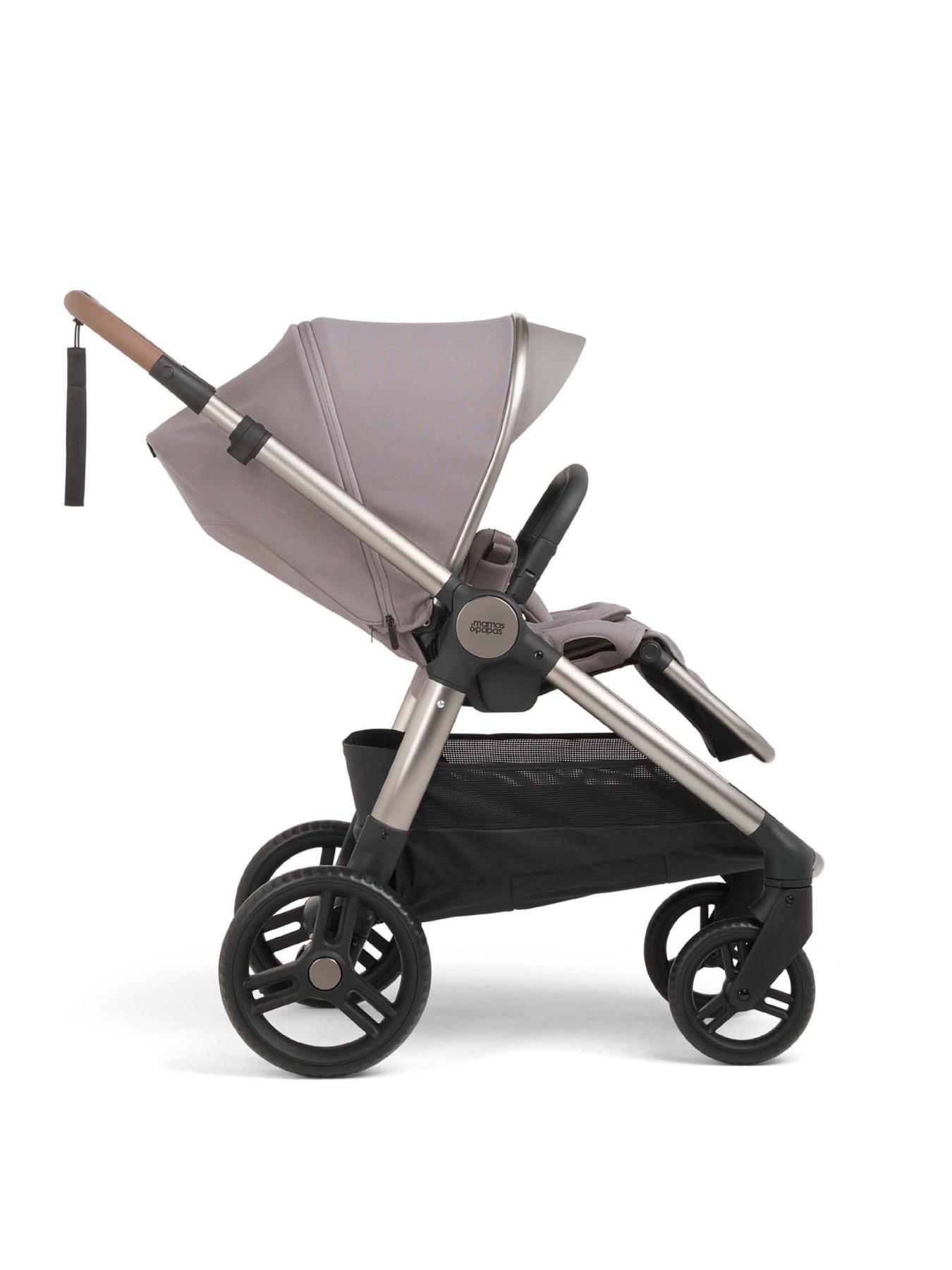 Image 4 of 7 of Mamas & Papas Essential Kit - Ocarro&sup2; Moonstone Grey (Inc Pushchair, Carrycot, Adaptors, Cupholder, Bag, Footmuff)
