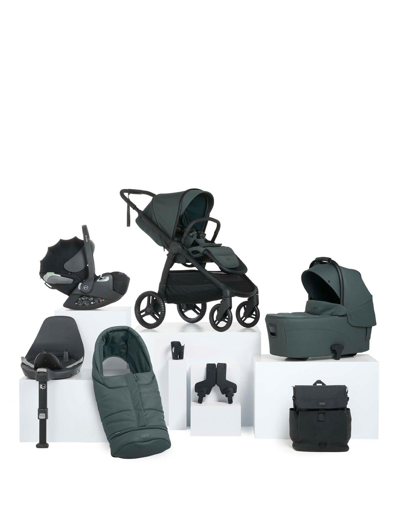 undefined Complete Kit - Ocarro² Teal (Inc Pushchair, Carrycot, Adaptors, Cupholder, Bag, Footmuff, Cloud T  &  Isofix Base)