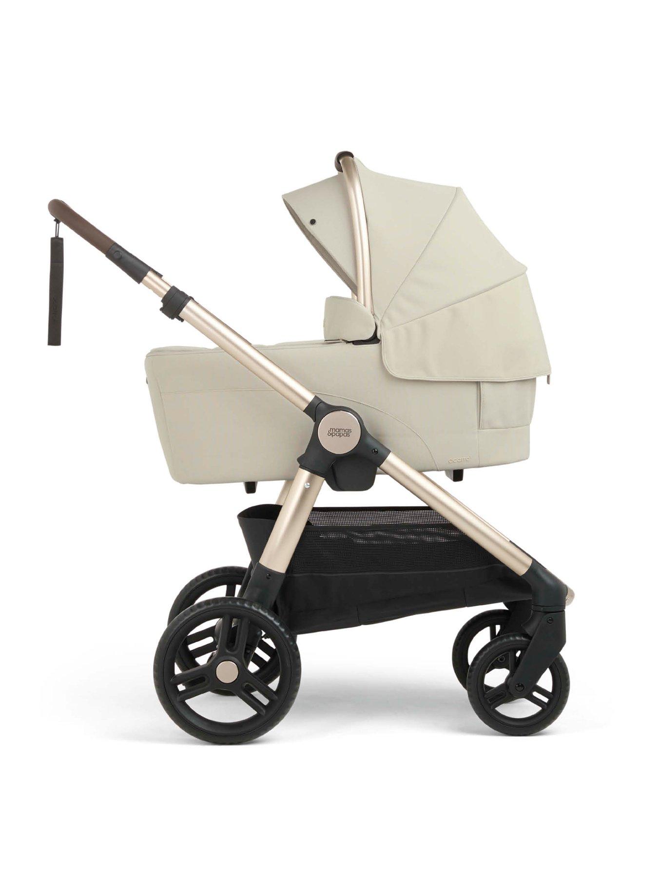Image 7 of 7 of Mamas & Papas Complete Kit - Ocarro&sup2; Shell Cloud T (Inc Pushchair, Carrycot, Adaptors, Soft Toy, Blanket, Cupholder, Bag, Footmuff, Cloud T &amp; Isofix Base)
