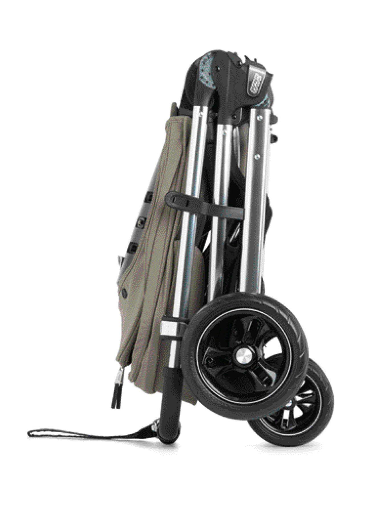 Image 7 of 7 of Mamas & Papas Complete Kit - Flip XT3 Sage Grey Cloud T (Inc Pushchair, Carrycot, Adaptors, Cupholder, Bag, Footmuff, Cloud T & Isofix Base)