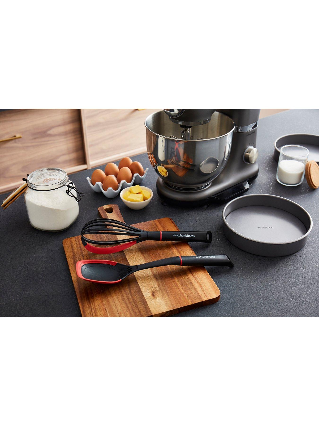 Image 4 of 6 of Morphy Richards Whisk And Solid Spoon Set