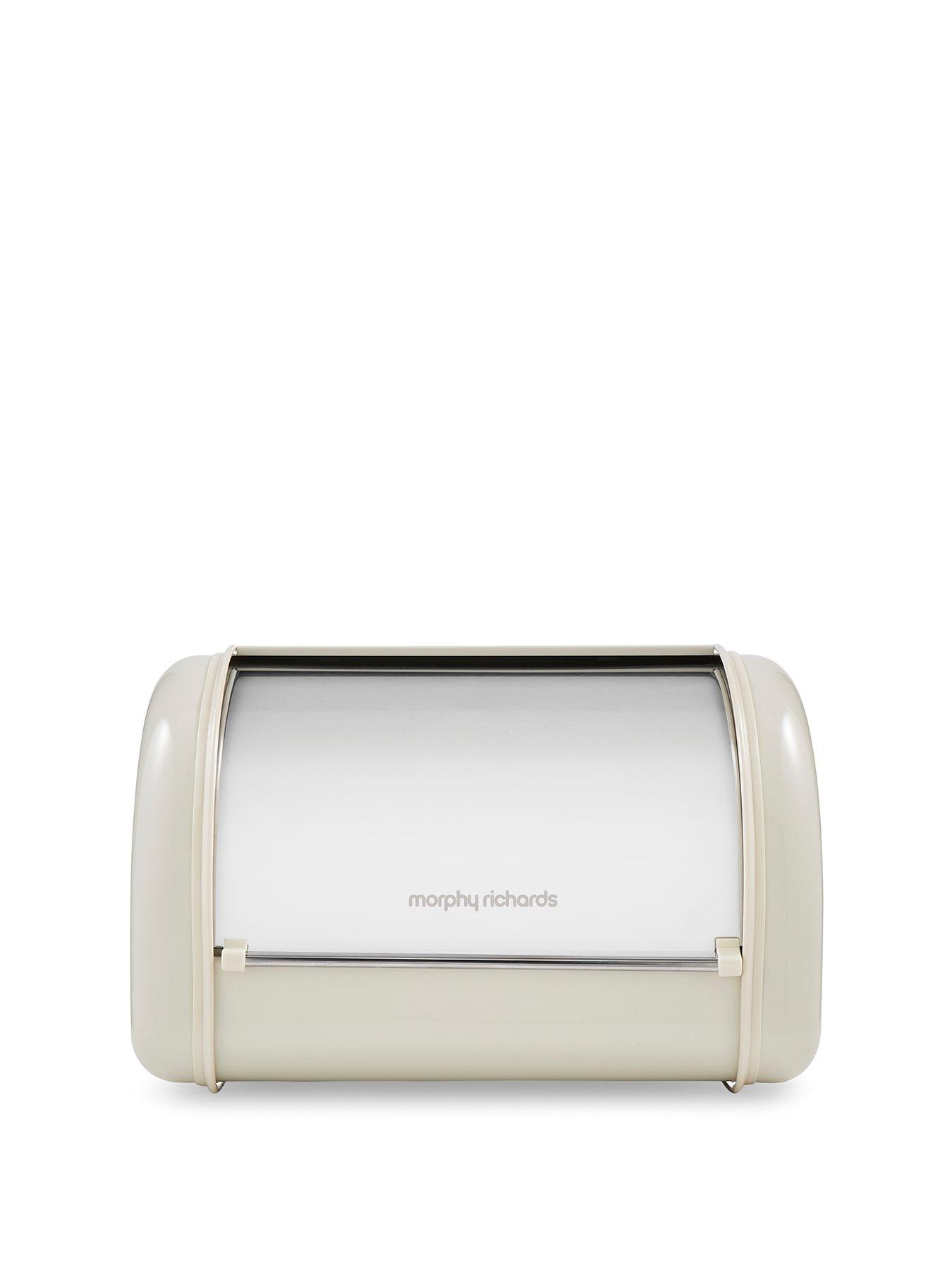 Image 1 of 6 of Morphy Richards Equip Compact Bread Bin Cream
