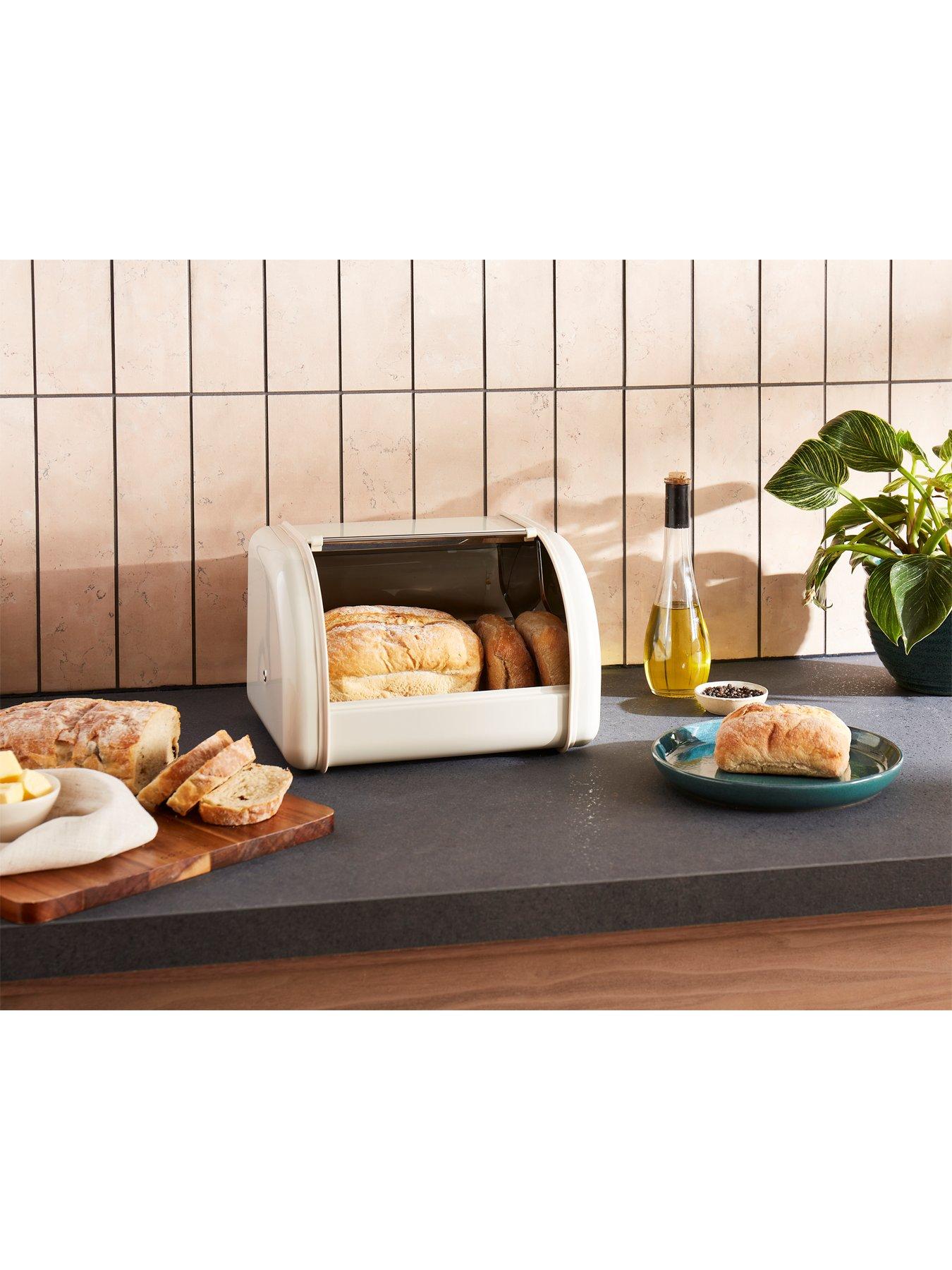 Image 3 of 6 of Morphy Richards Equip Compact Bread Bin Cream