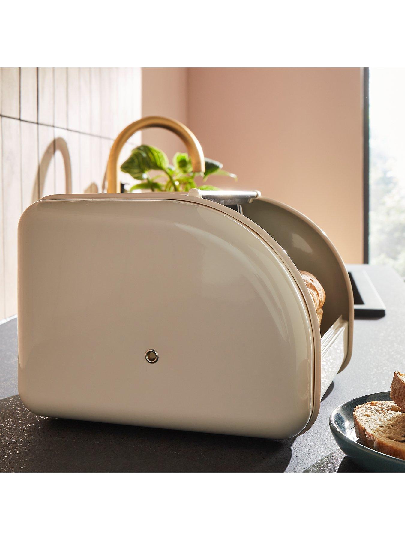 Image 4 of 6 of Morphy Richards Equip Compact Bread Bin Cream