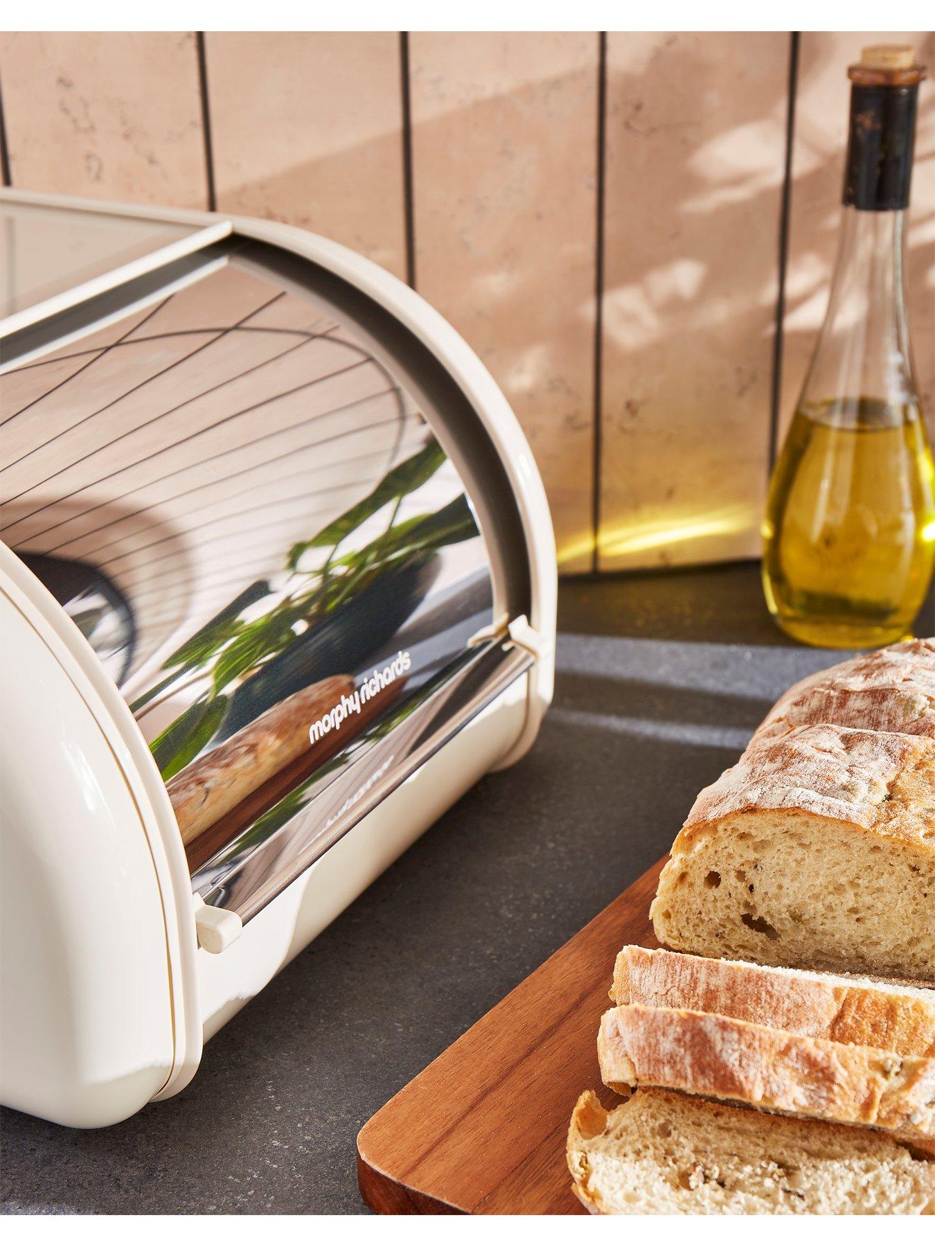 Image 5 of 6 of Morphy Richards Equip Compact Bread Bin Cream
