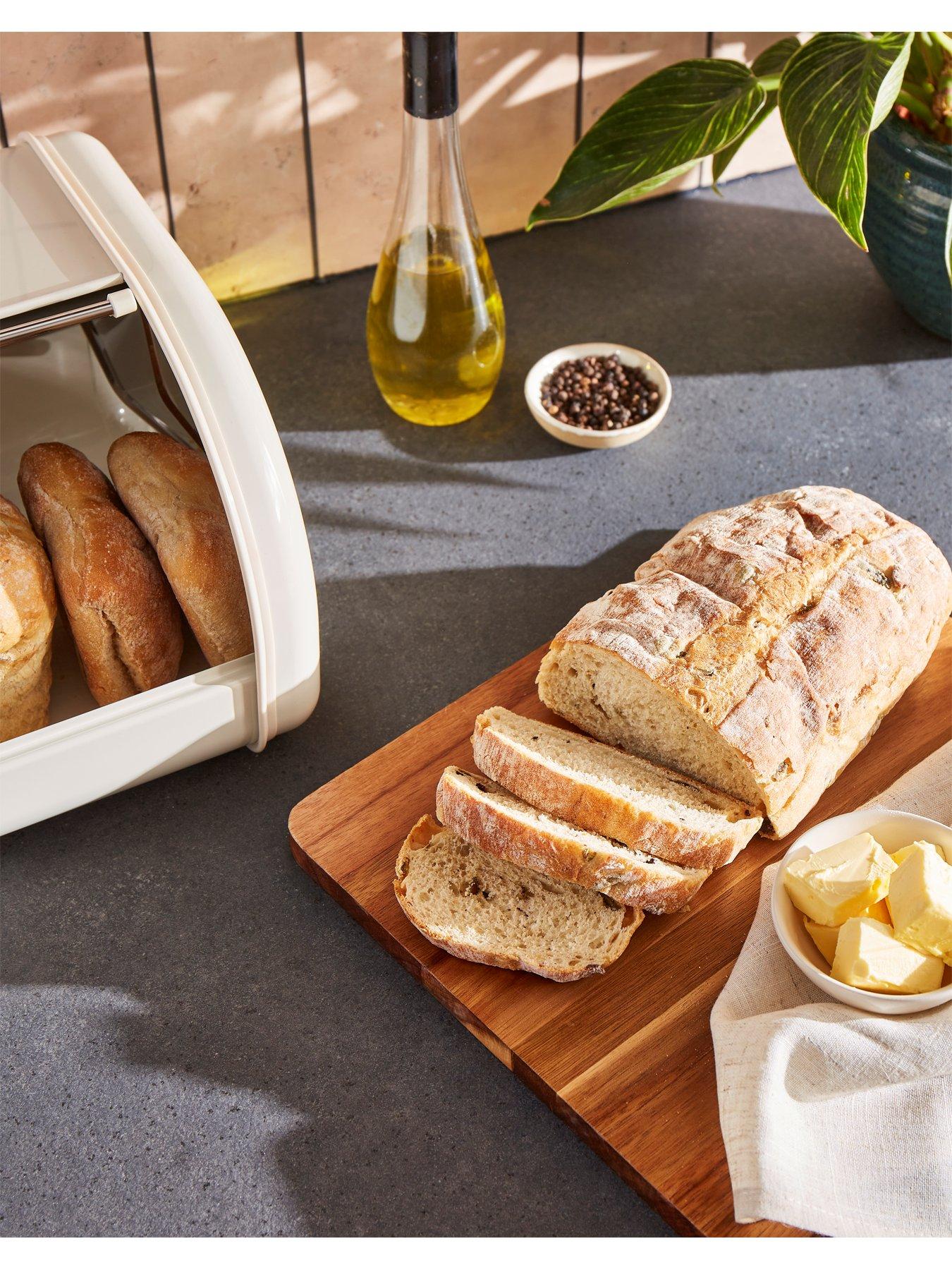 Image 6 of 6 of Morphy Richards Equip Compact Bread Bin Cream