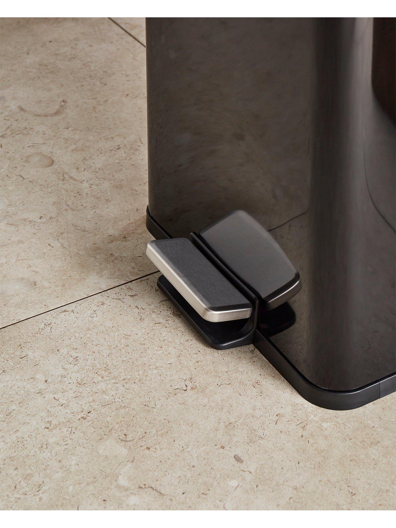 Image 4 of 6 of Morphy Richards 30l Rectangular Kitchen Bin Black