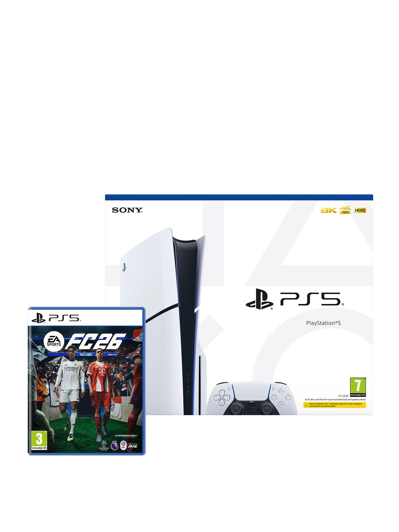 Image 1 of 8 of PlayStation 5 Disc Console &amp; EA SPORTS FC&trade; 26