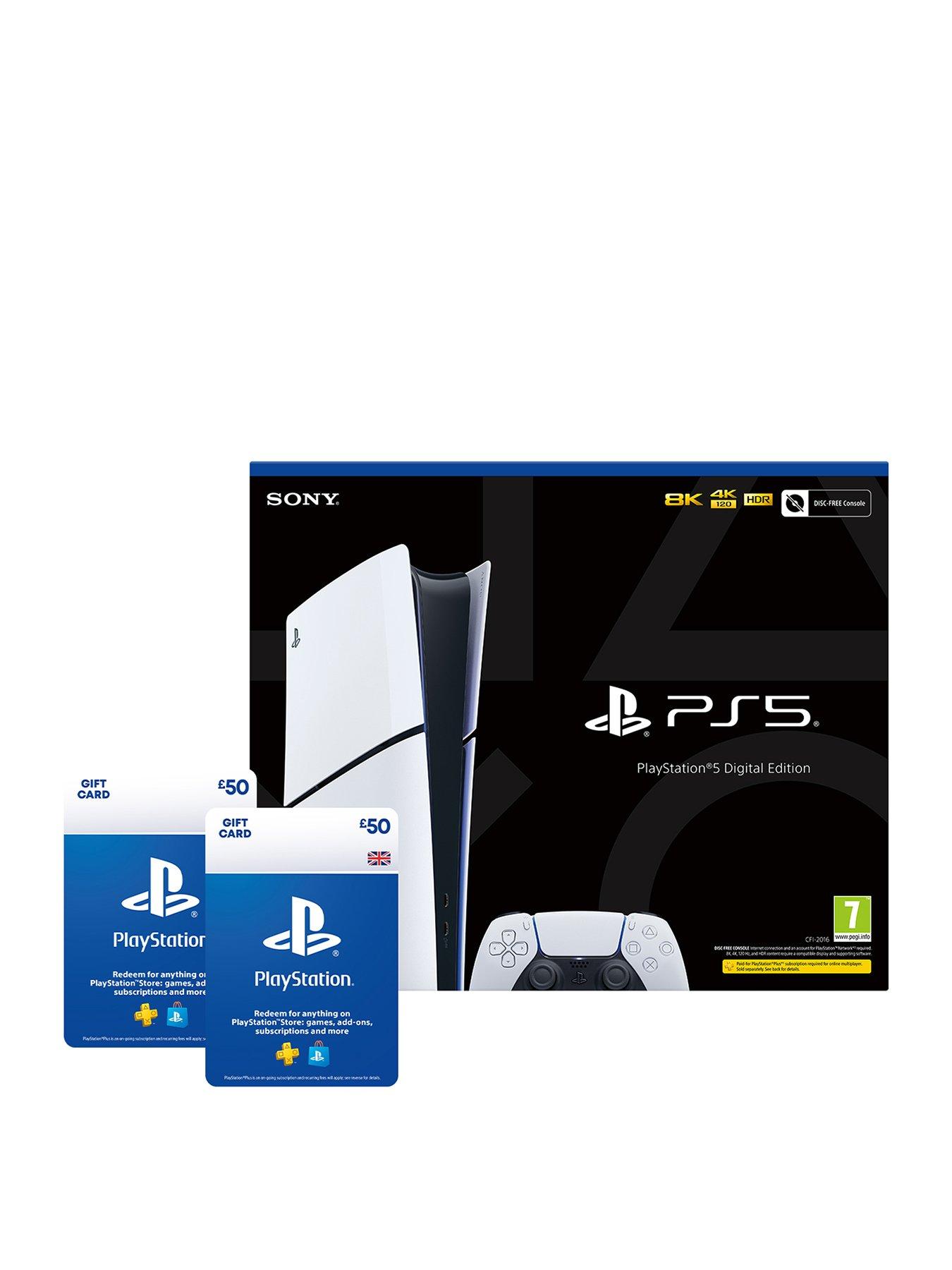undefined Digital Edition  &  £50 PlayStation Store Gift Cards x2