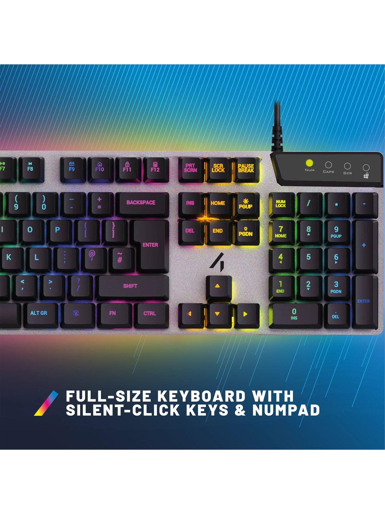  image of stealth-light-up-keyboard-and-mouse