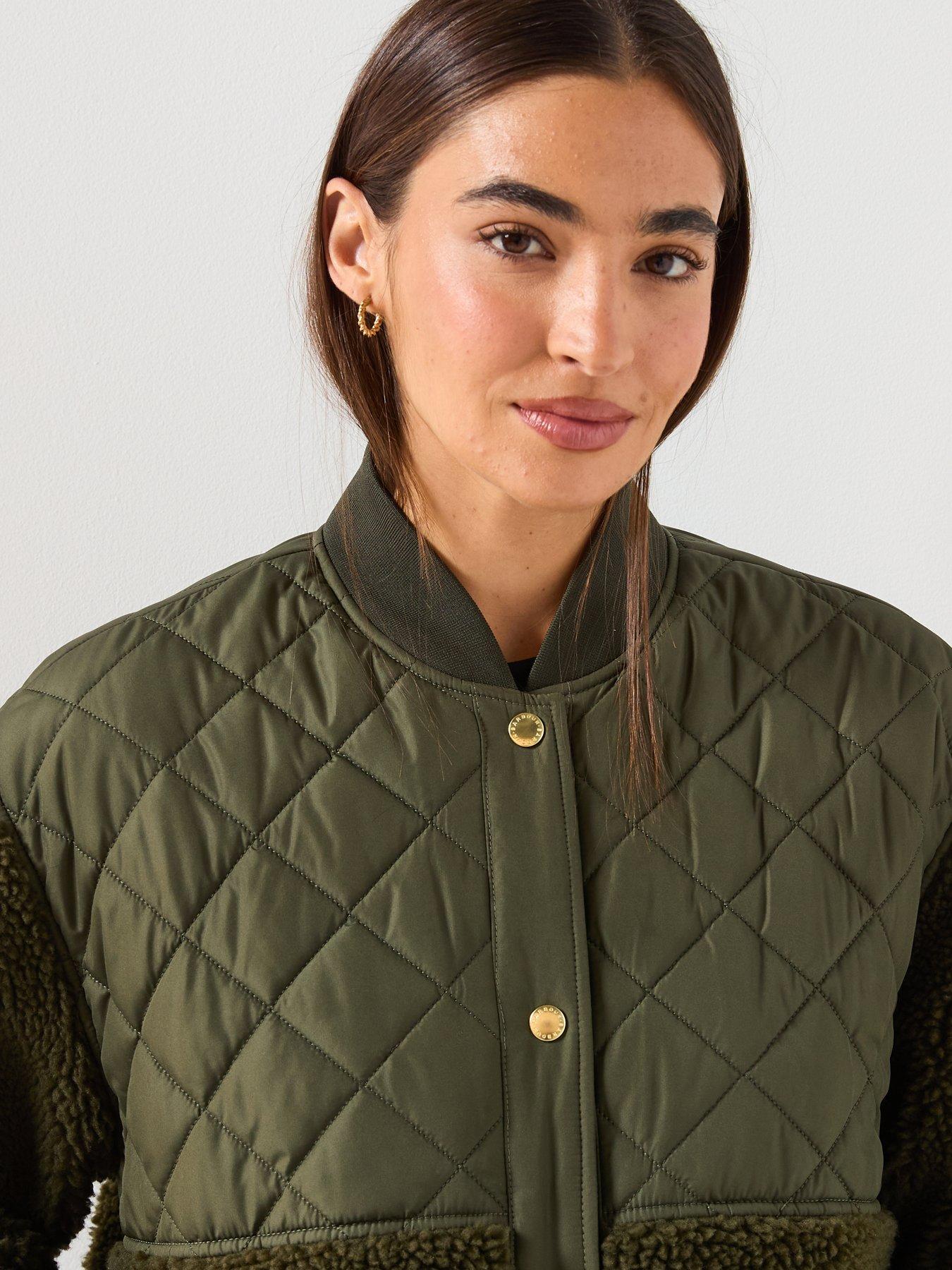  image of barbour-wetherby-fleece-jacket-green