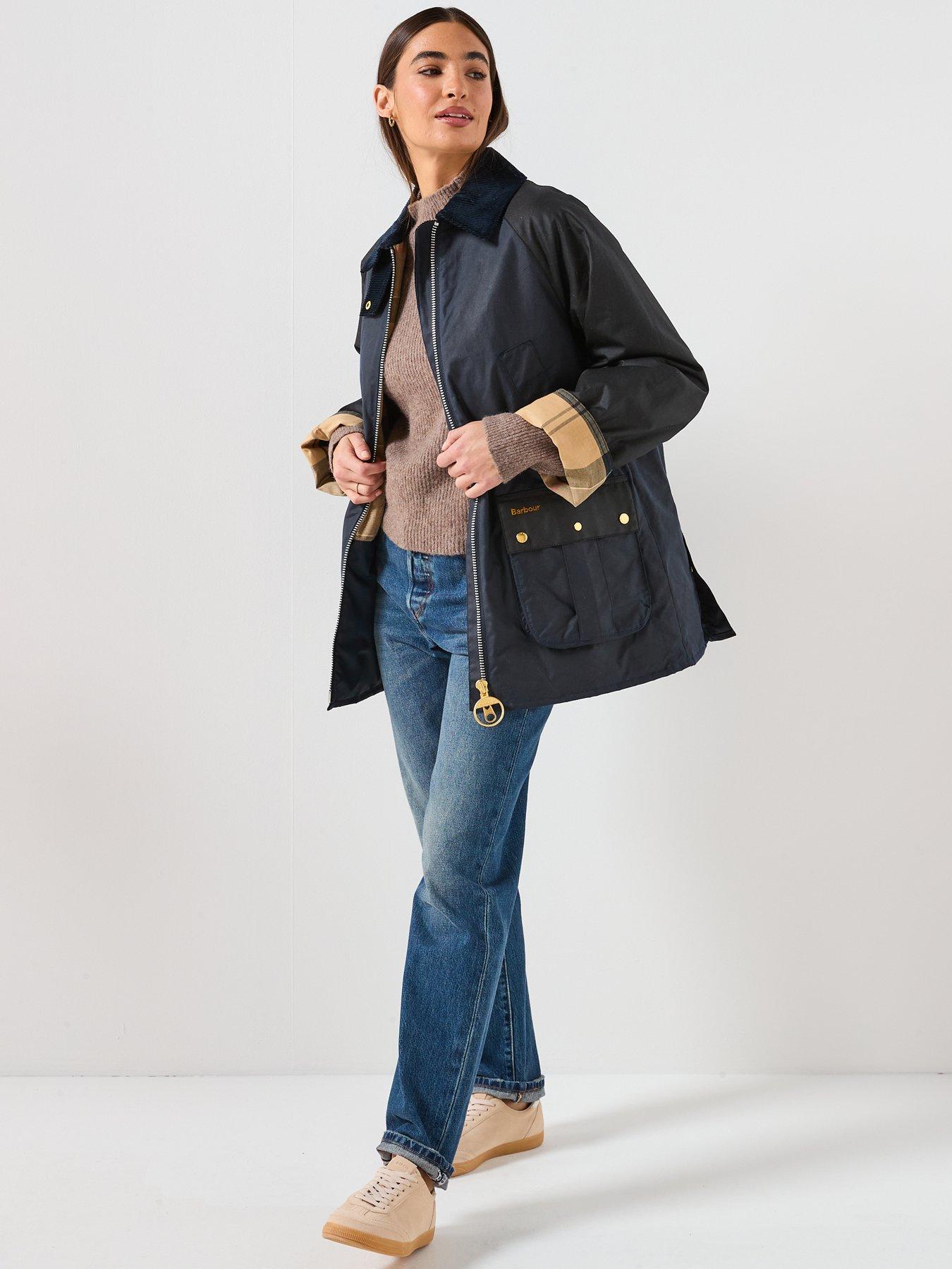  image of barbour-kettlewell-wax-jacket-navy