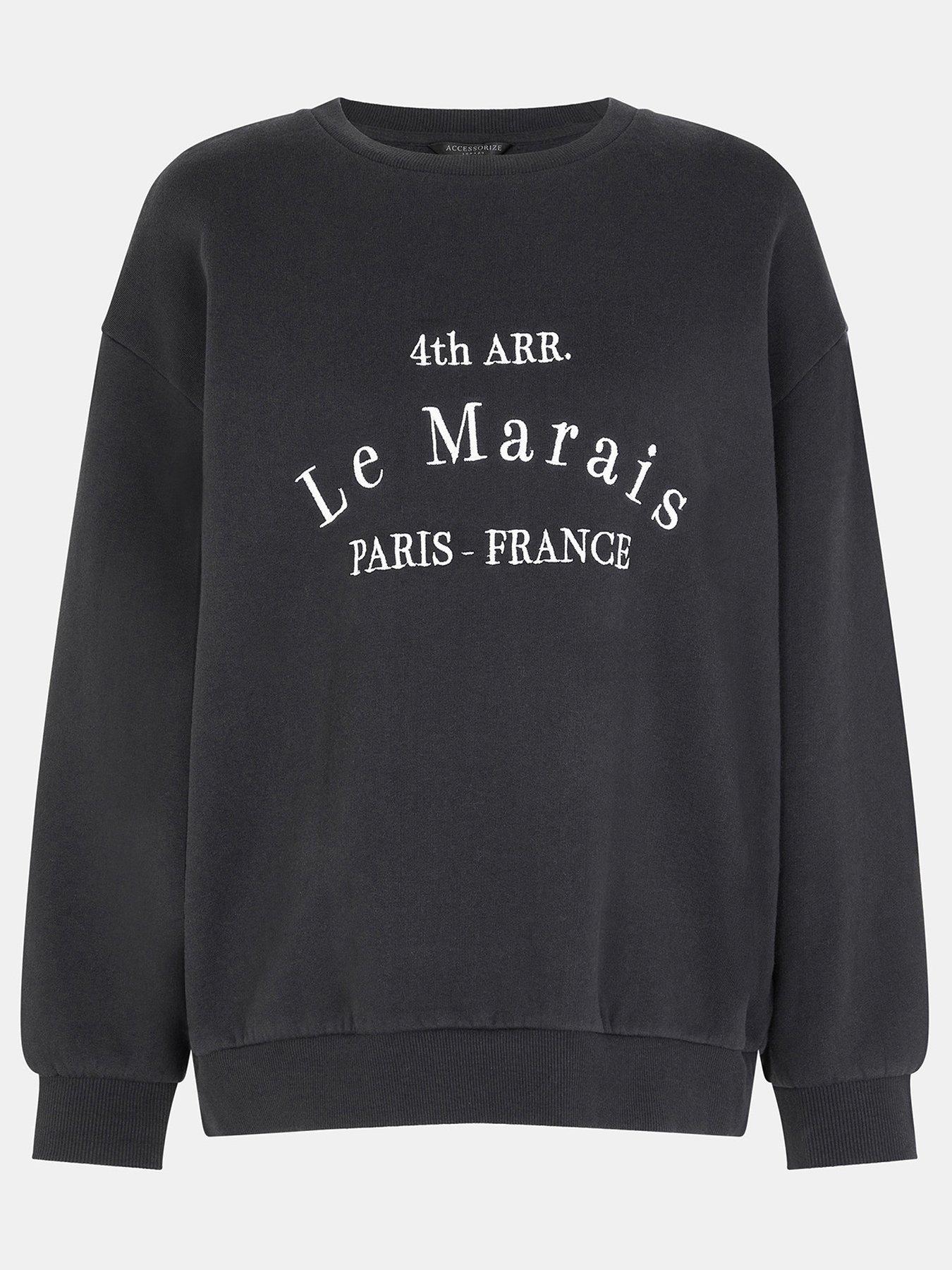  image of accessorize-paris-sweater-black