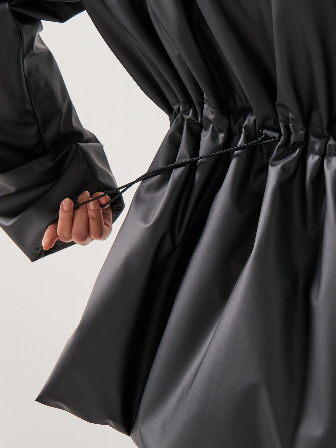  image of barbour-international-jourdaine-showerproof-jacket--black