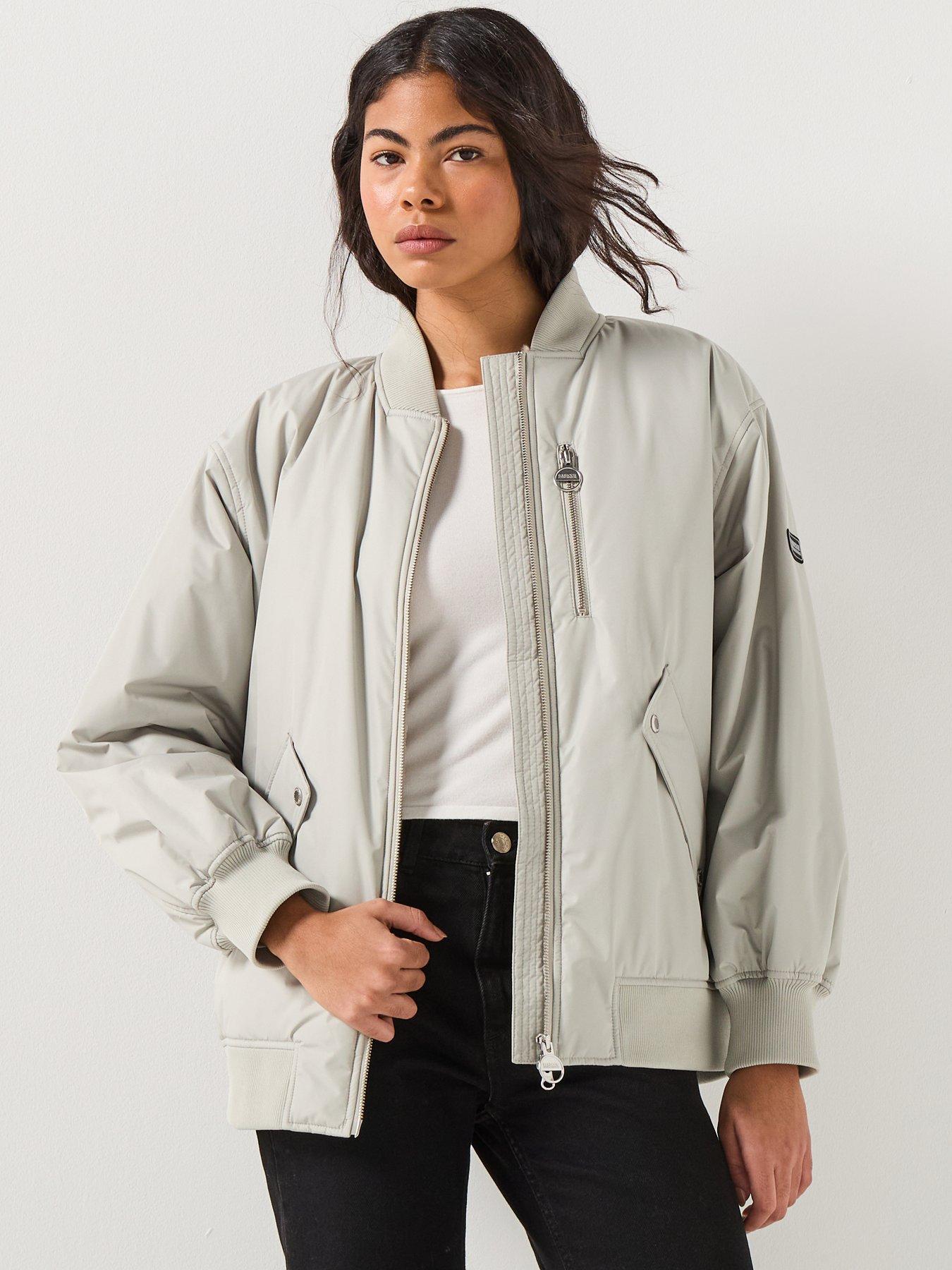  image of barbour-international-kuala-showerproof-jacket--grey