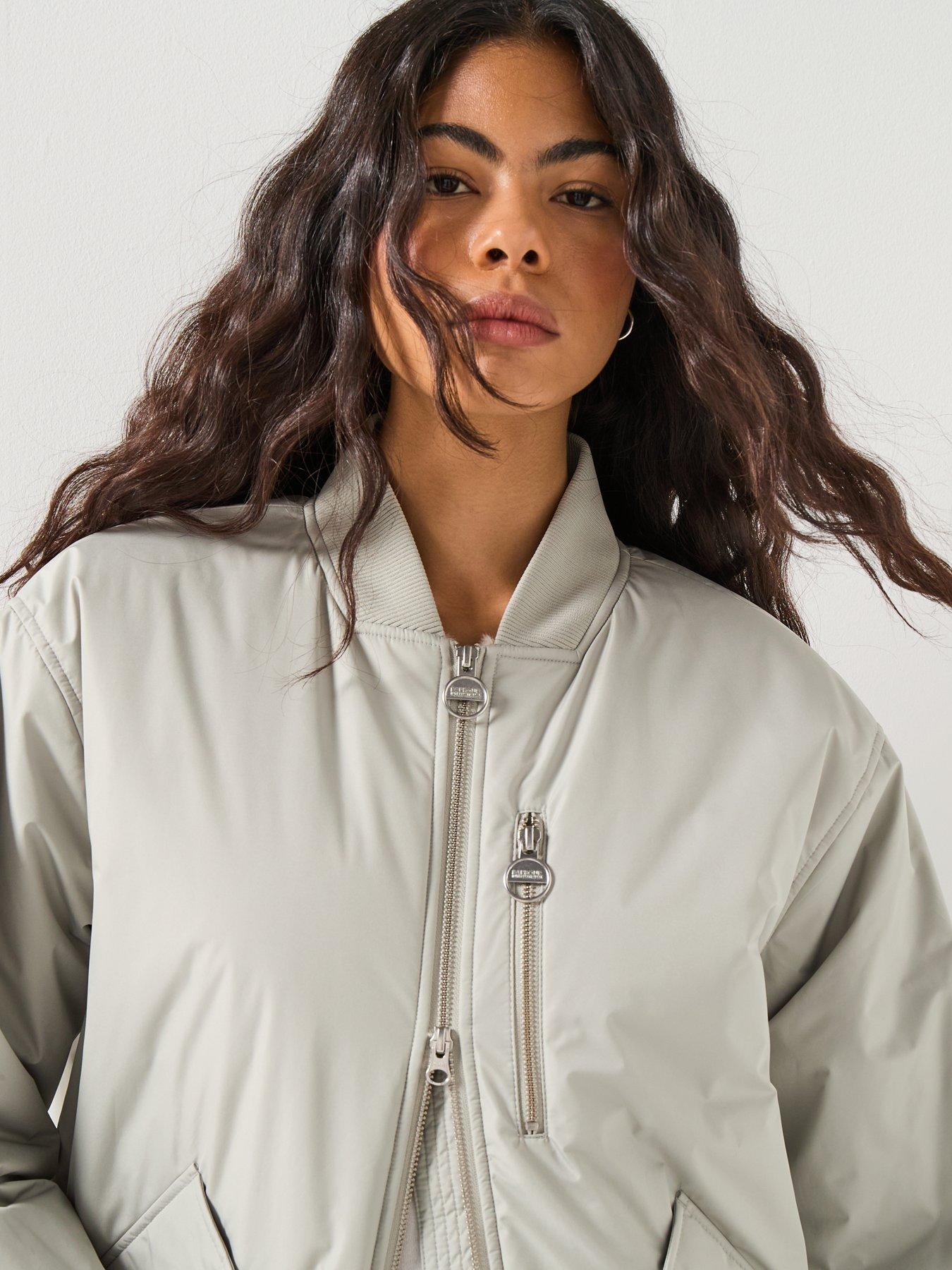  image of barbour-international-kuala-showerproof-jacket--grey