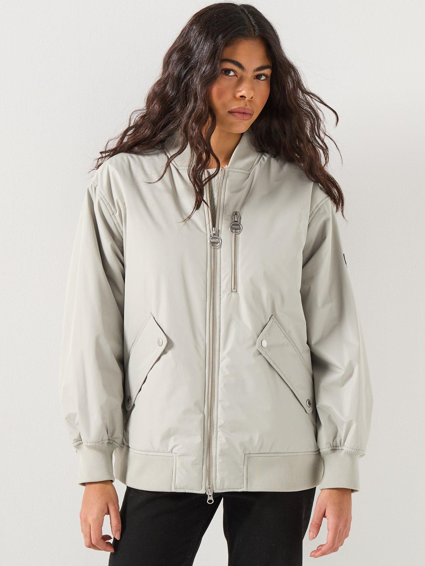  image of barbour-international-kuala-showerproof-jacket--grey
