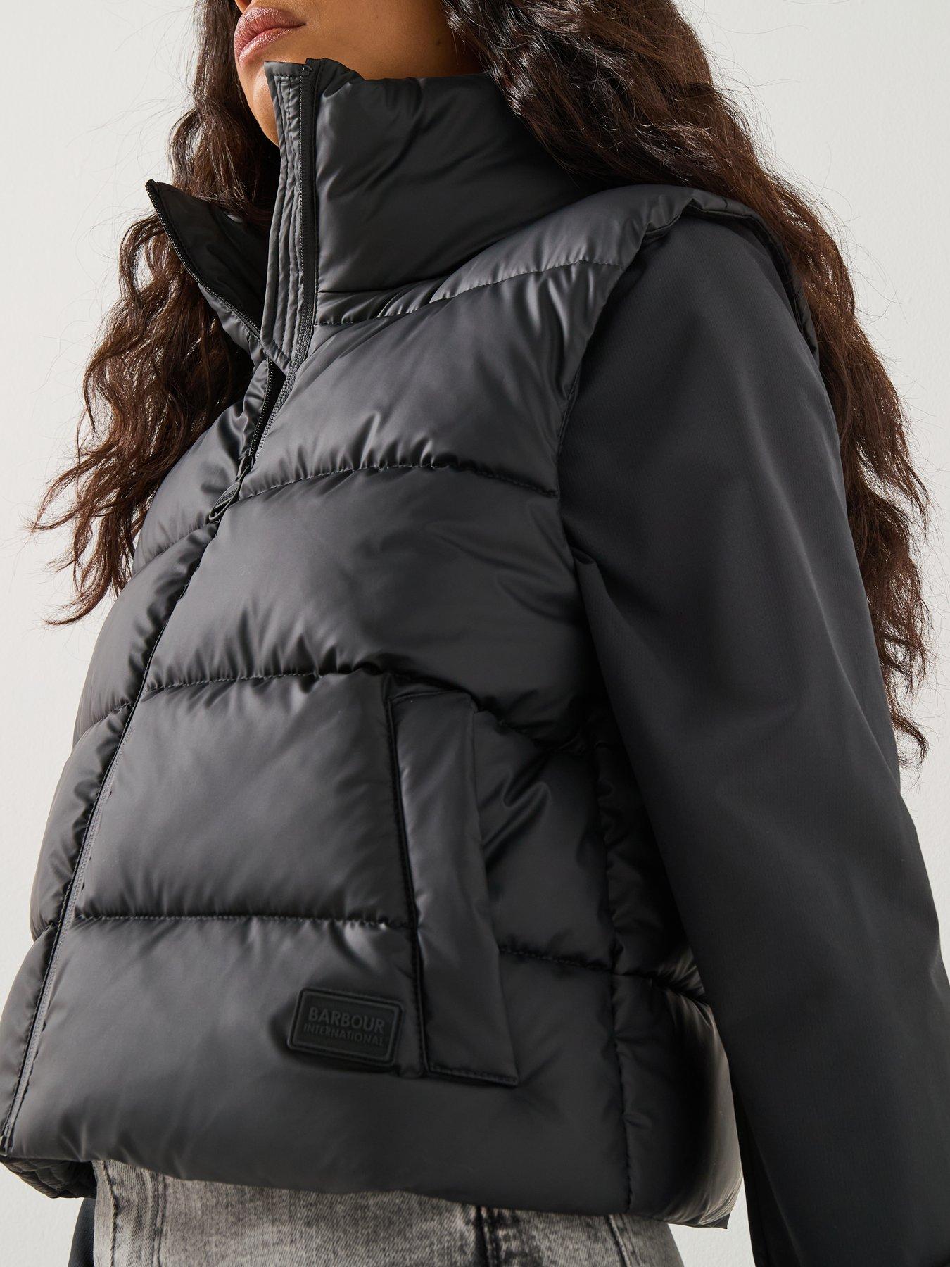  image of barbour-international-phoenix-quilted-sweat--black