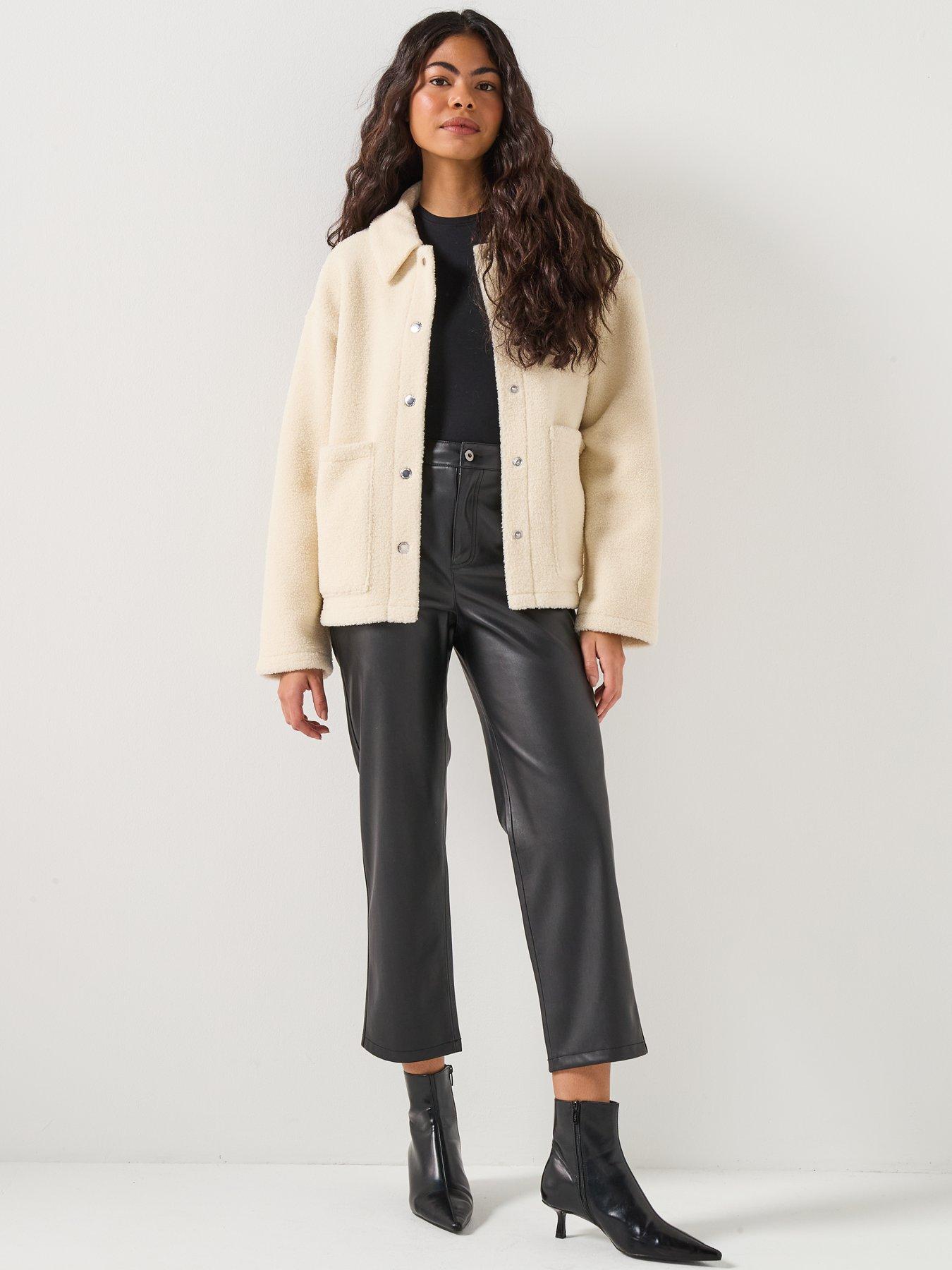  image of barbour-international-rae-fleece-overshirt