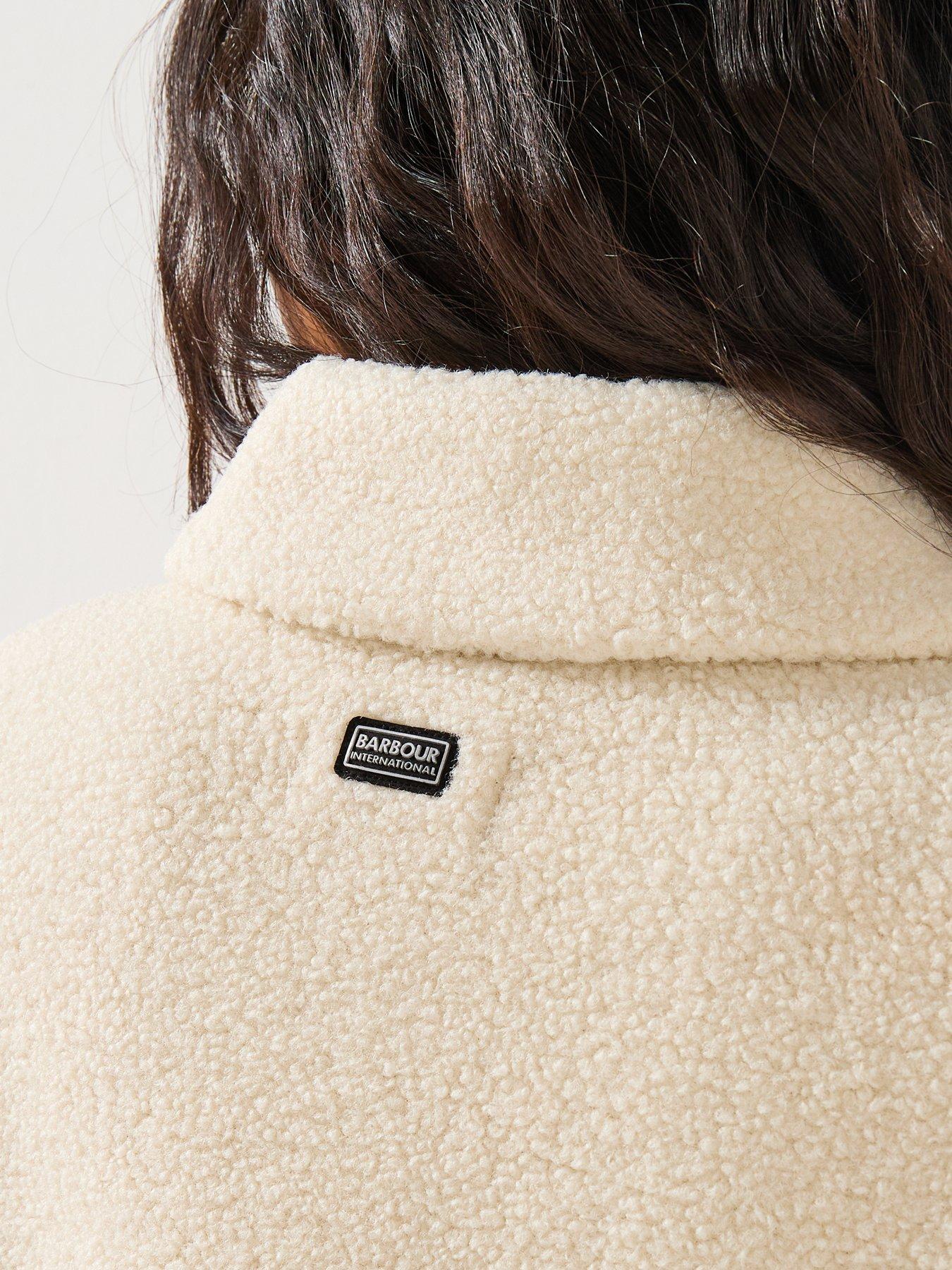  image of barbour-international-rae-fleece-overshirt