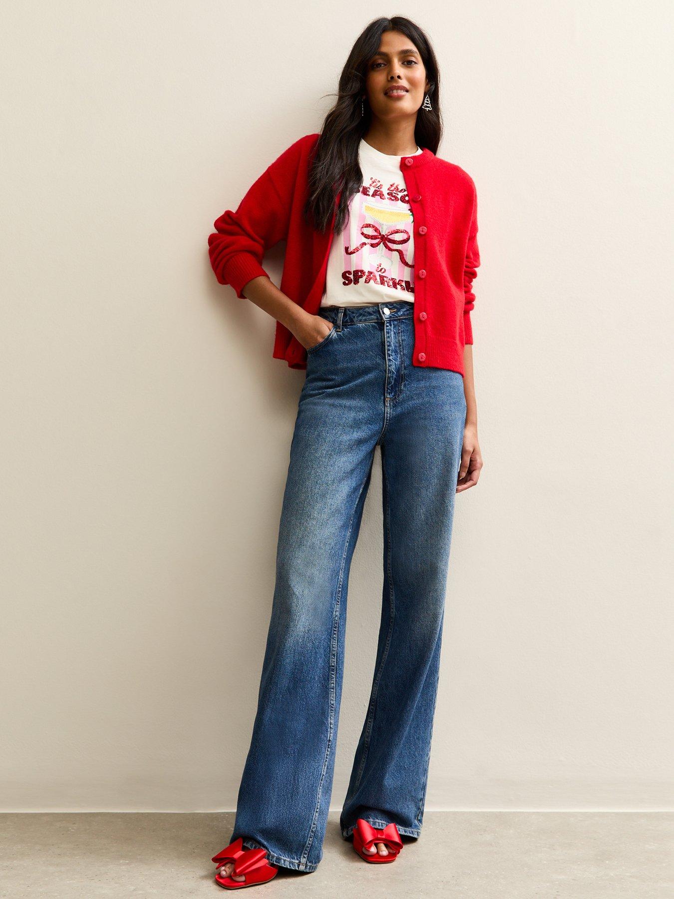  image of new-look-white-sequin-cocktail-t-shirt-cream