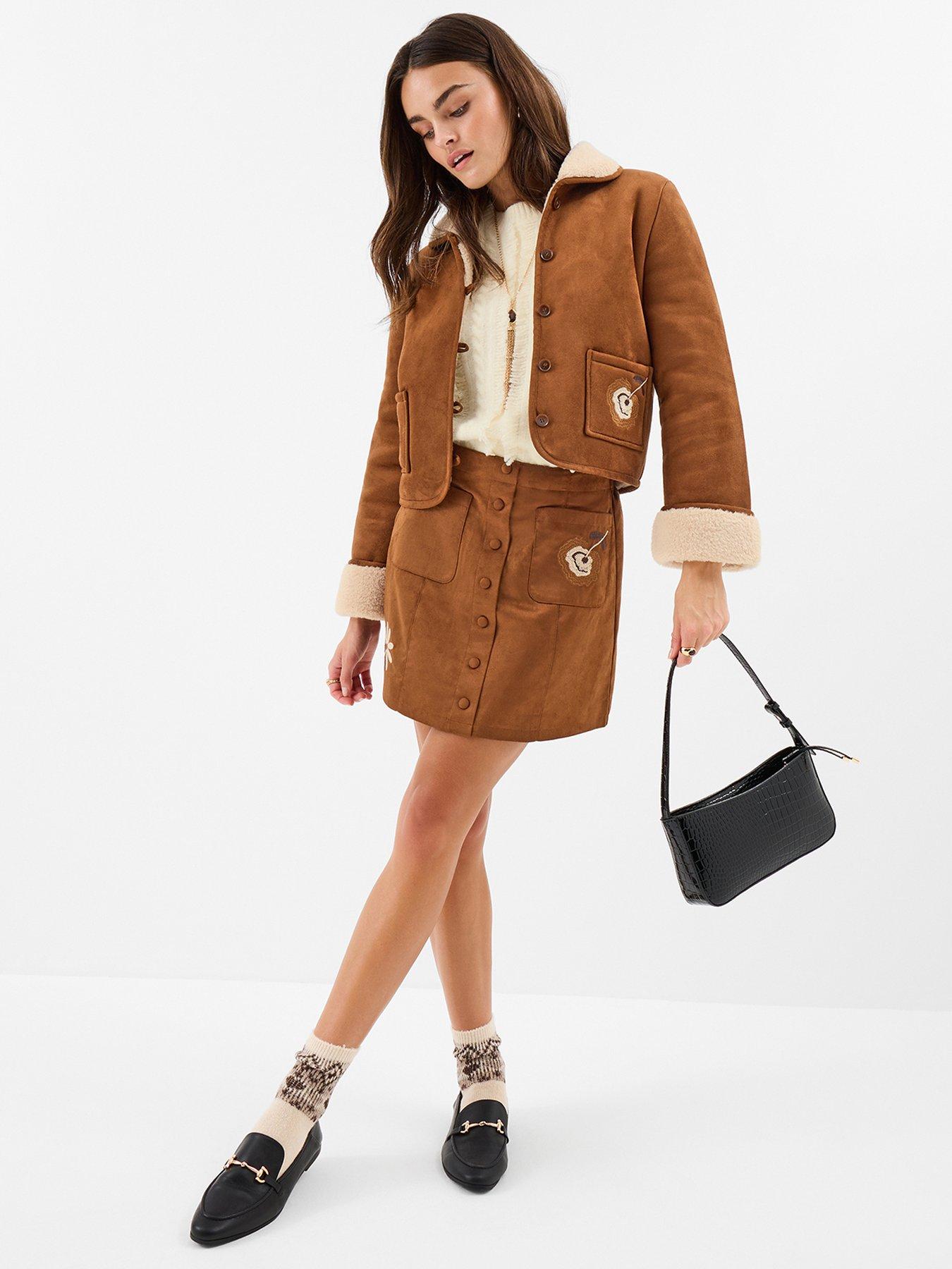 Image 3 of 4 of Accessorize Fringe Jumper - Cream