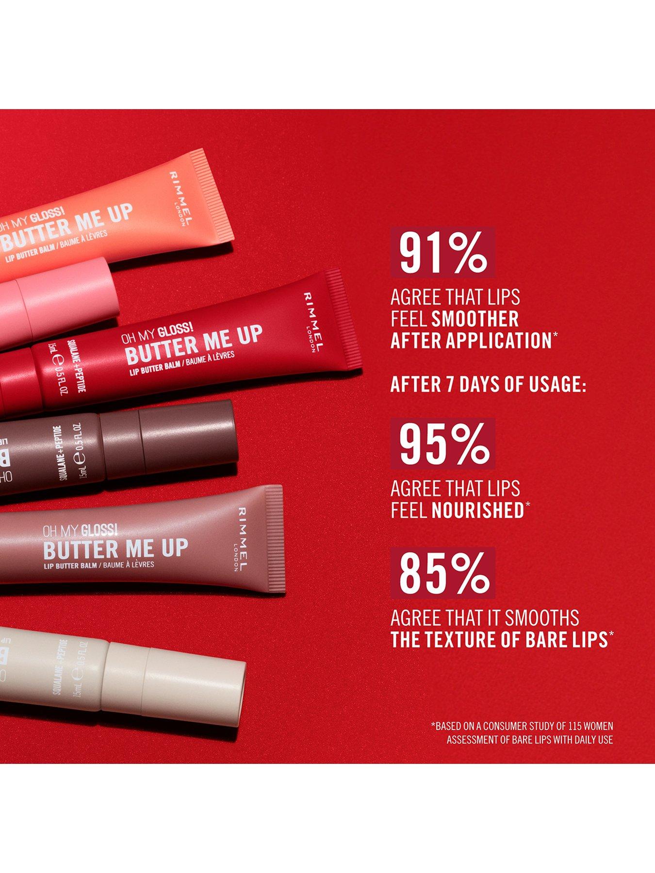 Image 6 of 7 of Rimmel Oh My Gloss! Butter Me Up Lip Butter Balm