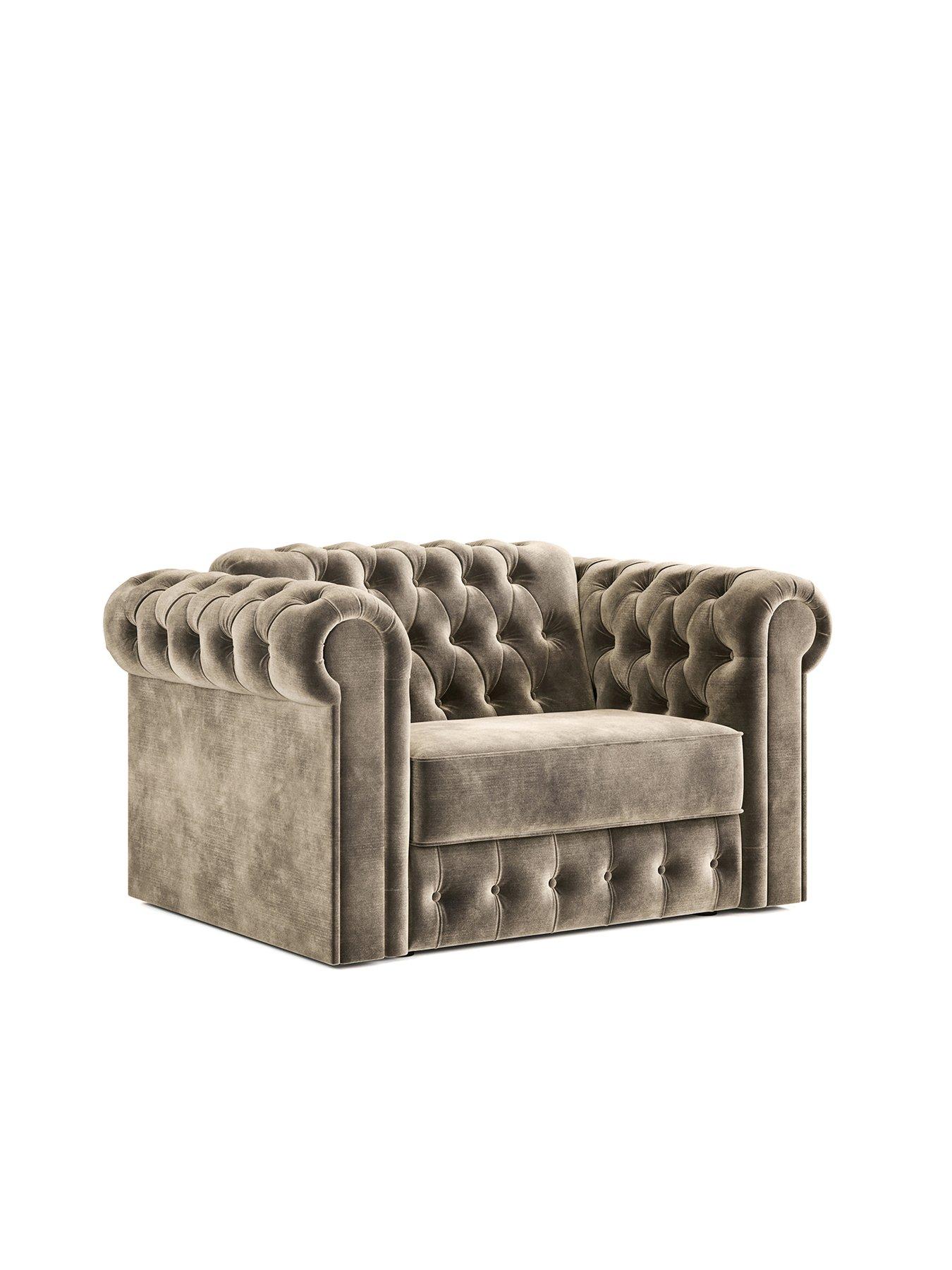 Jaybe Chesterfield Snuggler Sofa Bed With E-sprung  Mattress