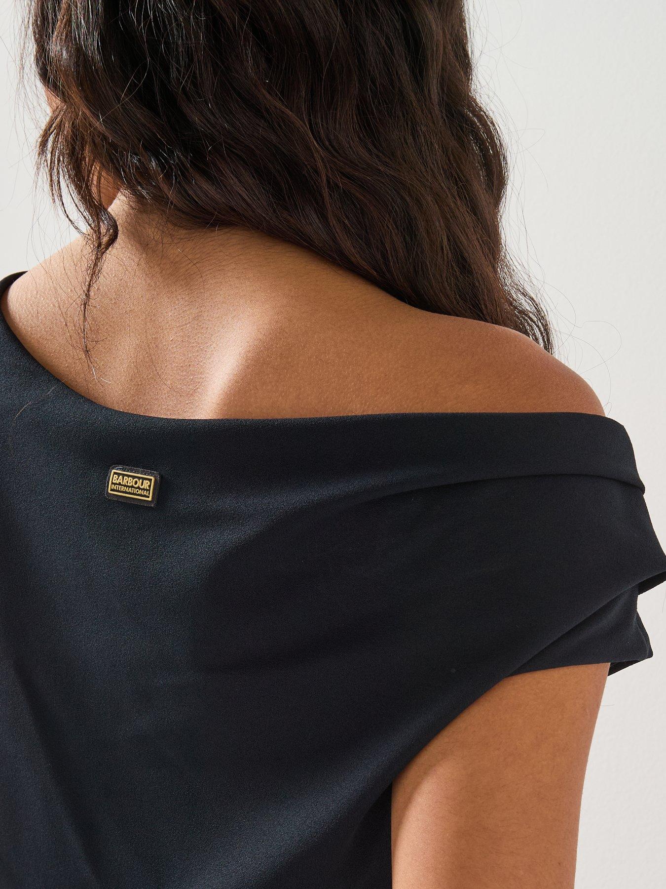  image of barbour-international-rae-jumpsuit--black