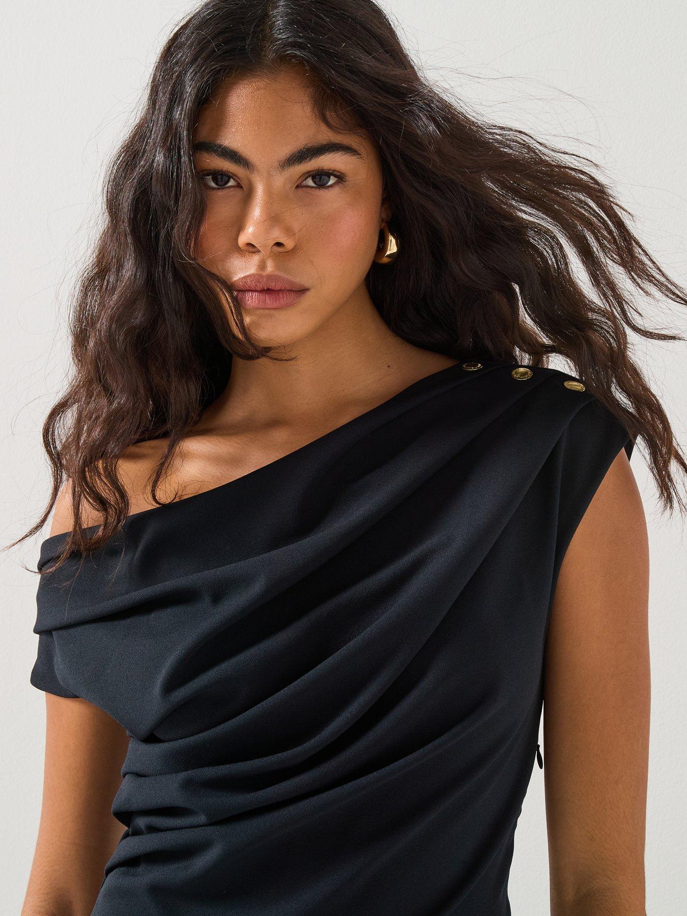  image of barbour-international-rae-jumpsuit--black