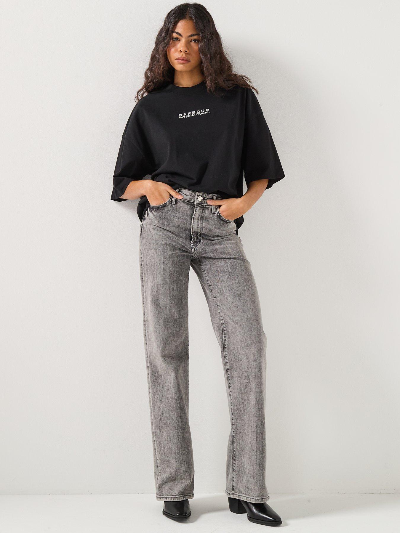  image of barbour-international-katya-t-shirt--black