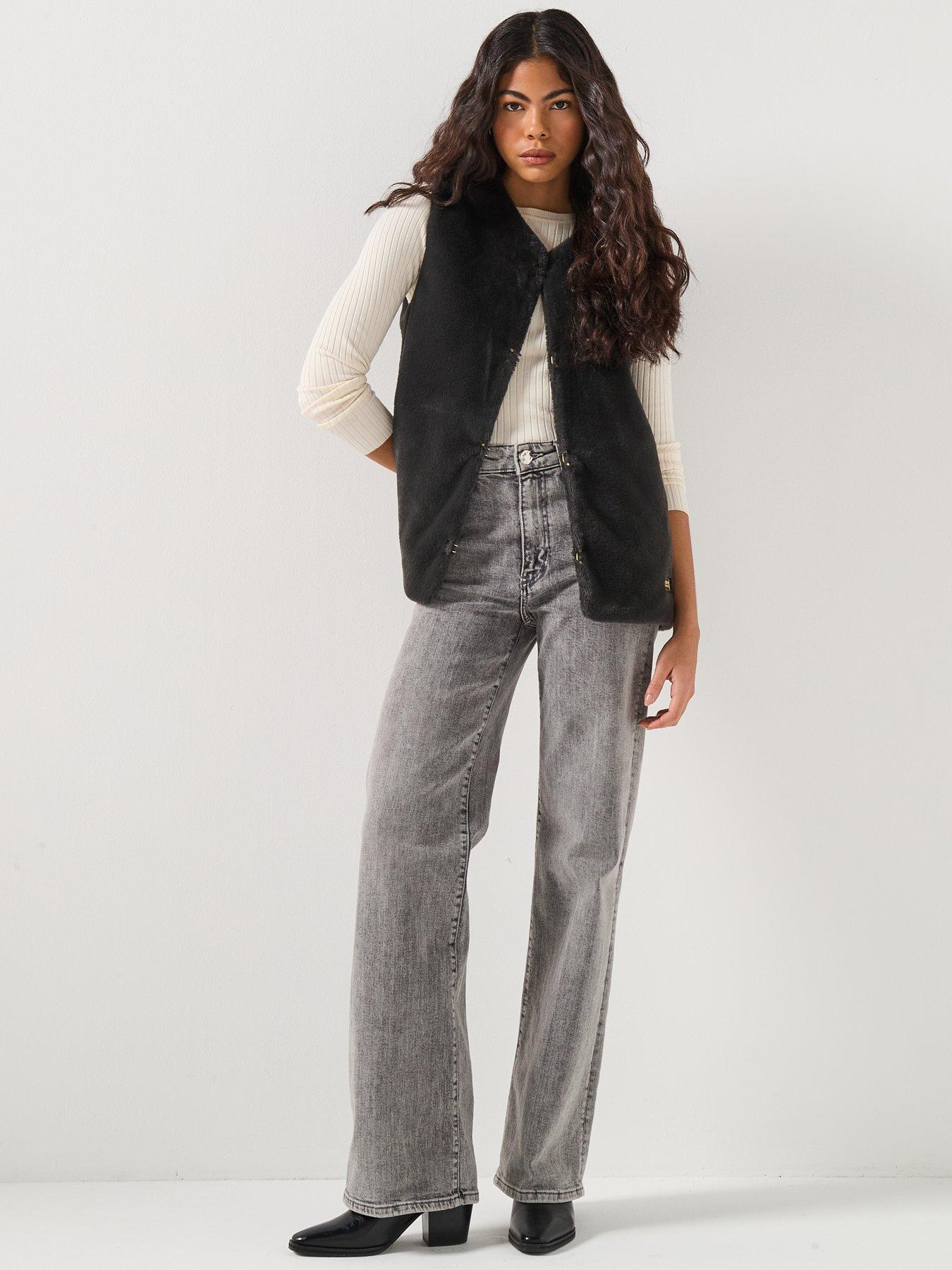  image of barbour-international-bintl-mialn-fur-gilet--black