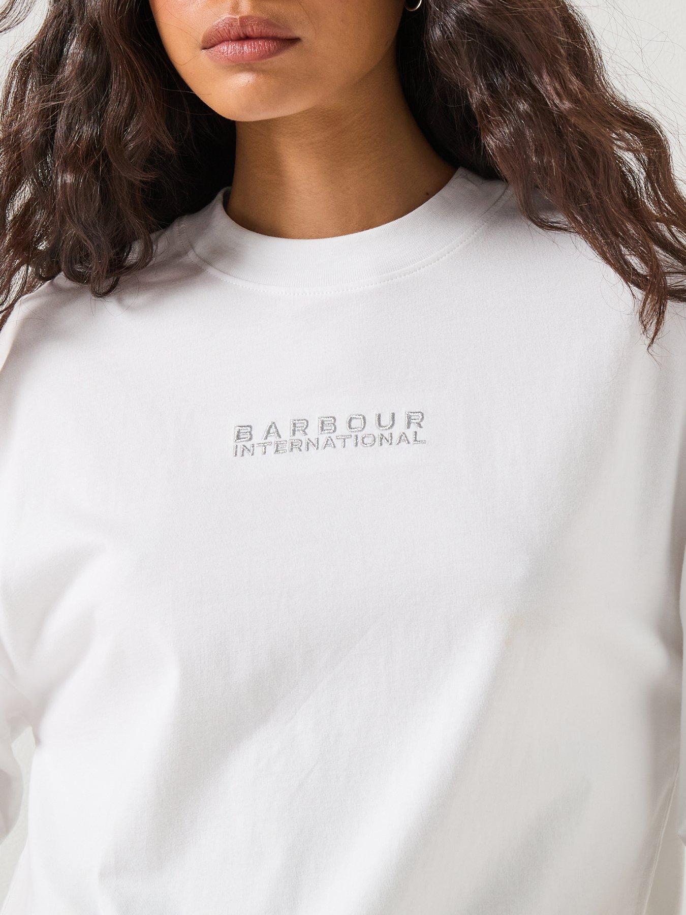  image of barbour-international-katya-t-shirt--white