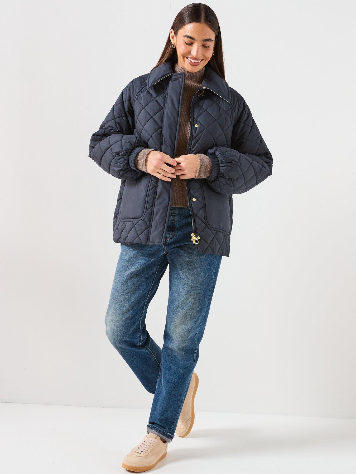 Image 3 of 6 of Barbour Laoise Quilted Jacket - Navy