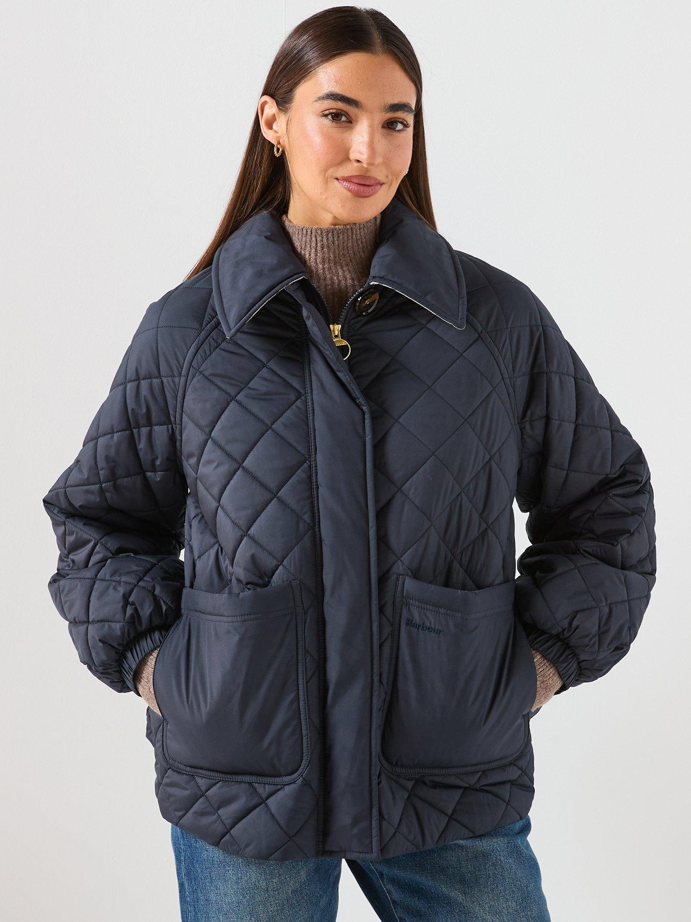 Image 5 of 6 of Barbour Laoise Quilted Jacket - Navy