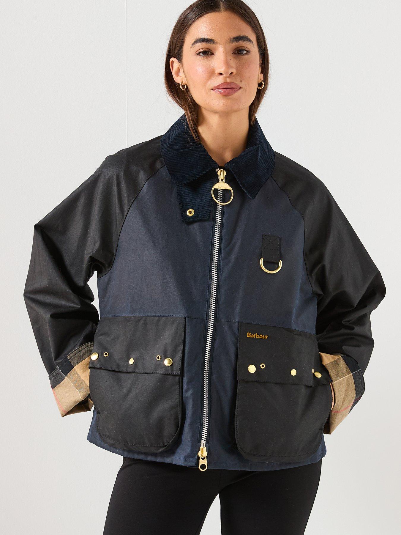  image of barbour-kearton-wax--navy