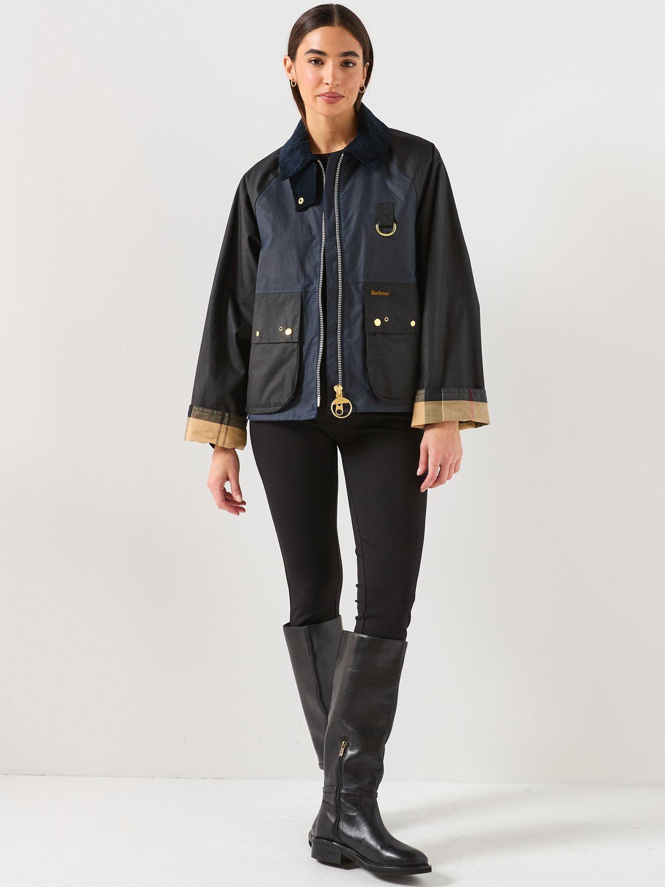  image of barbour-kearton-wax--navy